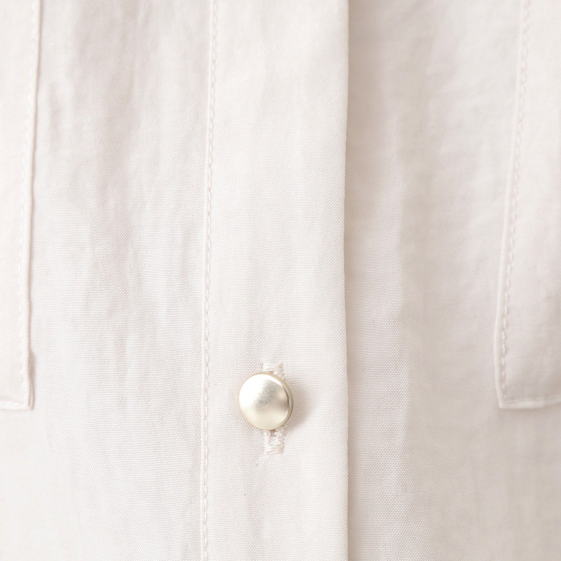 THE SHOP TK「【通勤にもデイリーにも】ダブルポケットスキッパーシャツ/洗濯機OK」|シャツ・ブラウス|