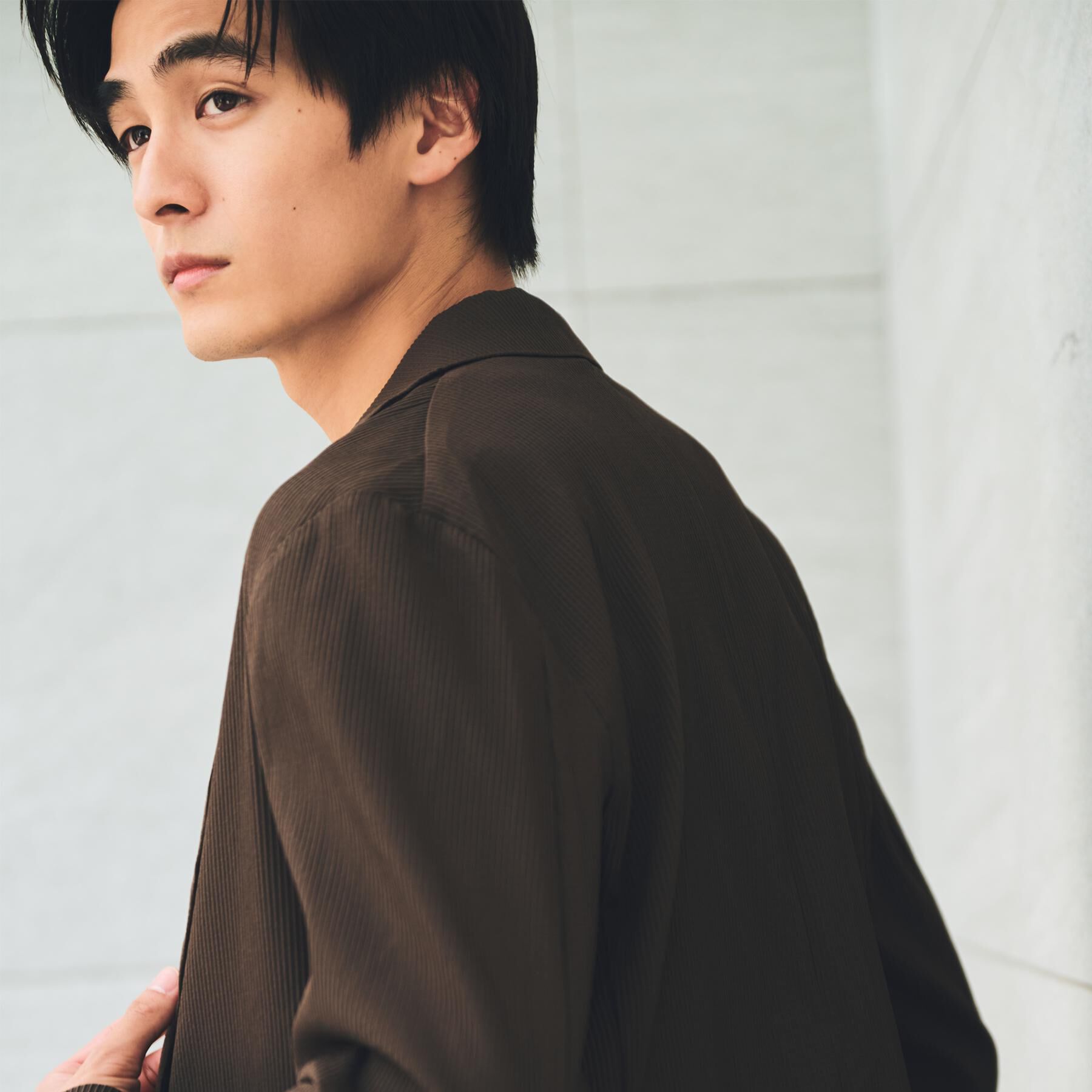 THE SHOP TK「【Begin/ビギン10月号掲載】楊柳スマートジャケット　軽量/洗濯機OK/セットアップ可」|テーラードジャケット|