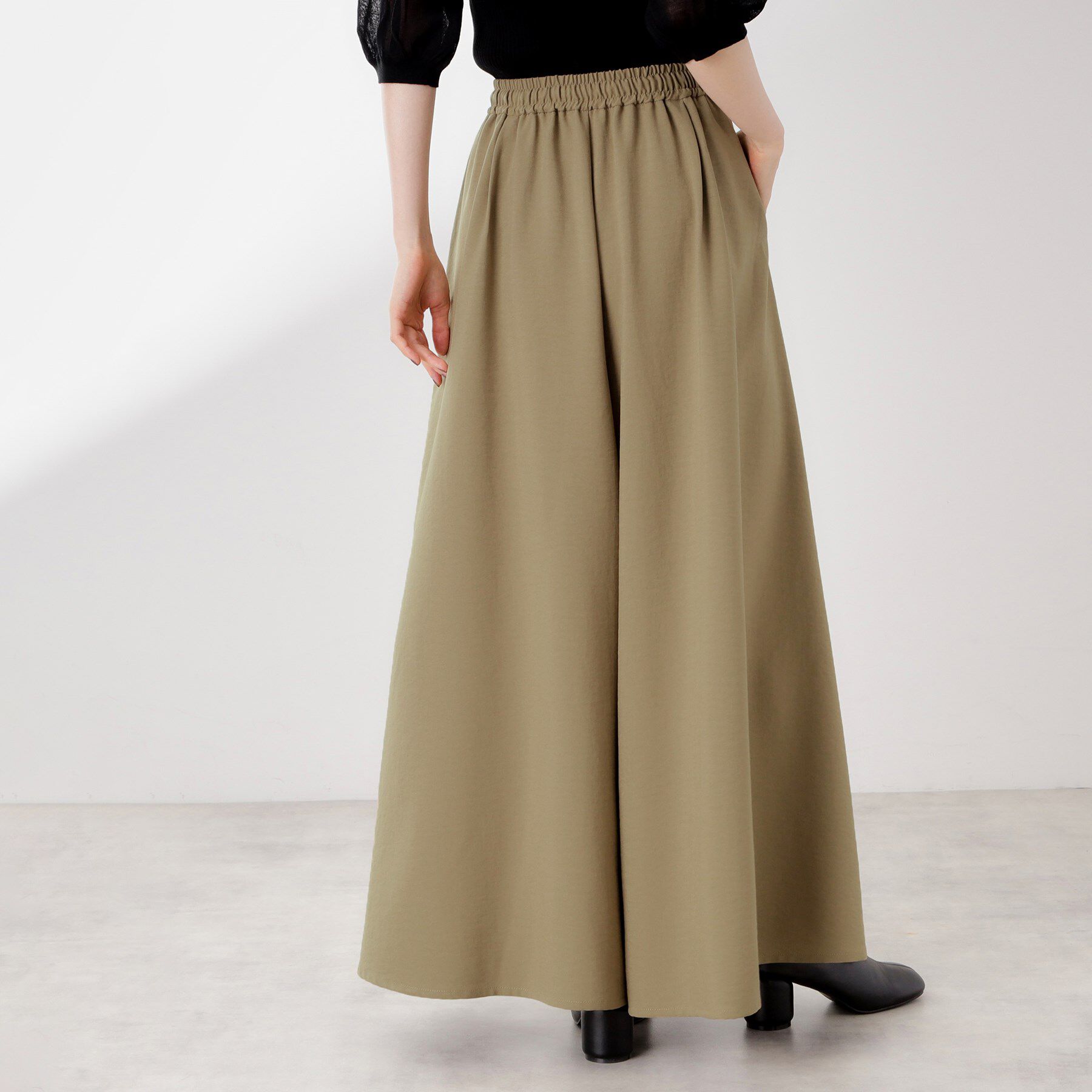 THE SHOP TK「ワイドイージーパンツ【洗える】」|その他|