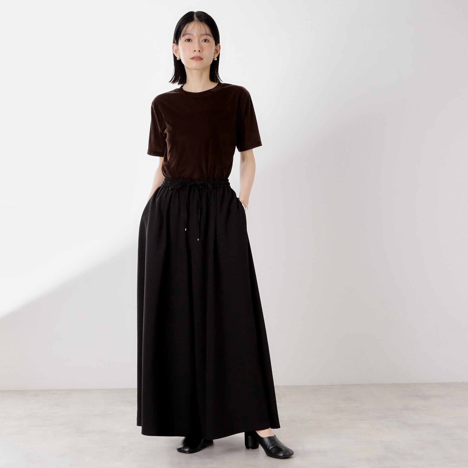 THE SHOP TK「ワイドイージーパンツ【洗える】」|その他|