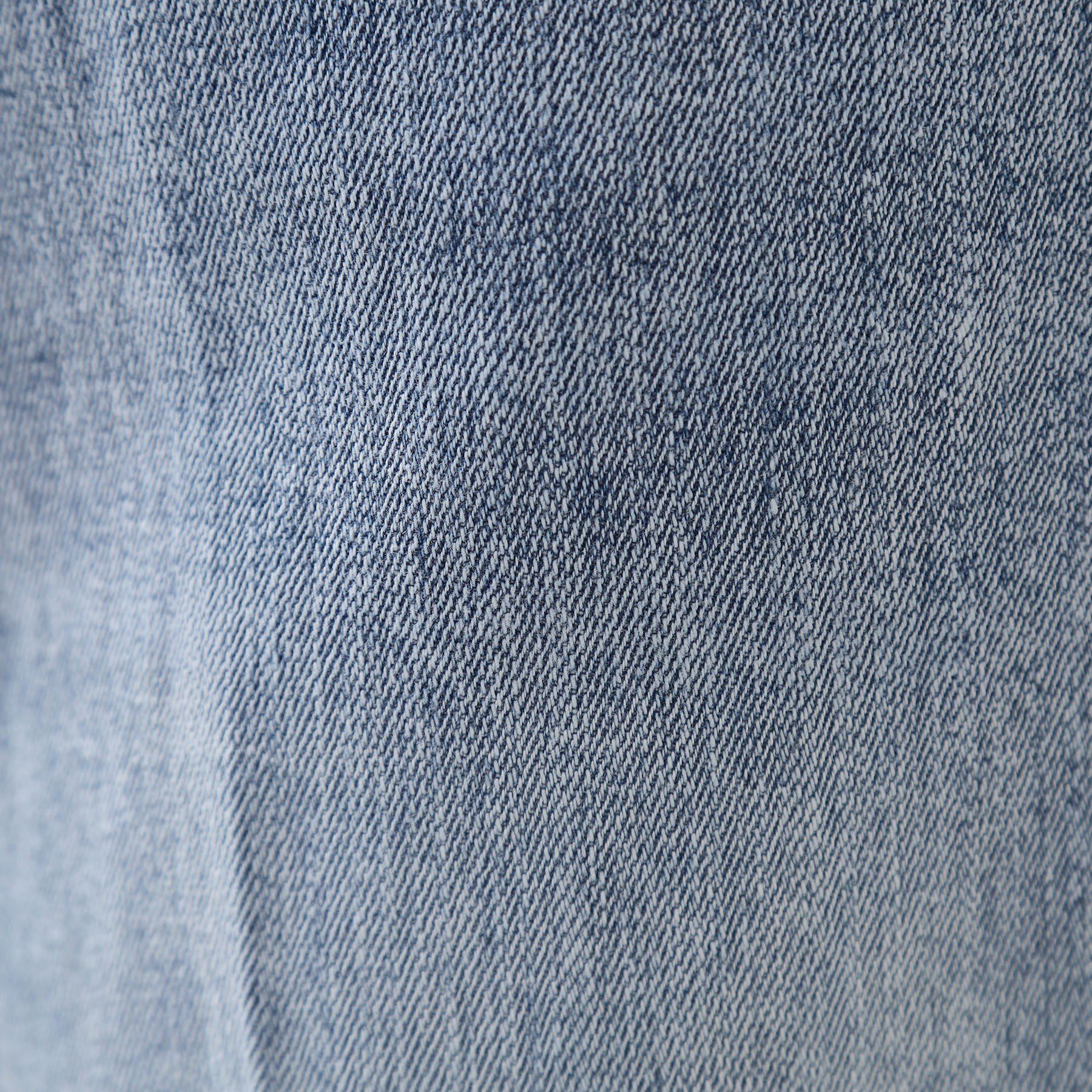 THE SHOP TK「デニムフレアパンツ【洗濯機可】」|デニム|