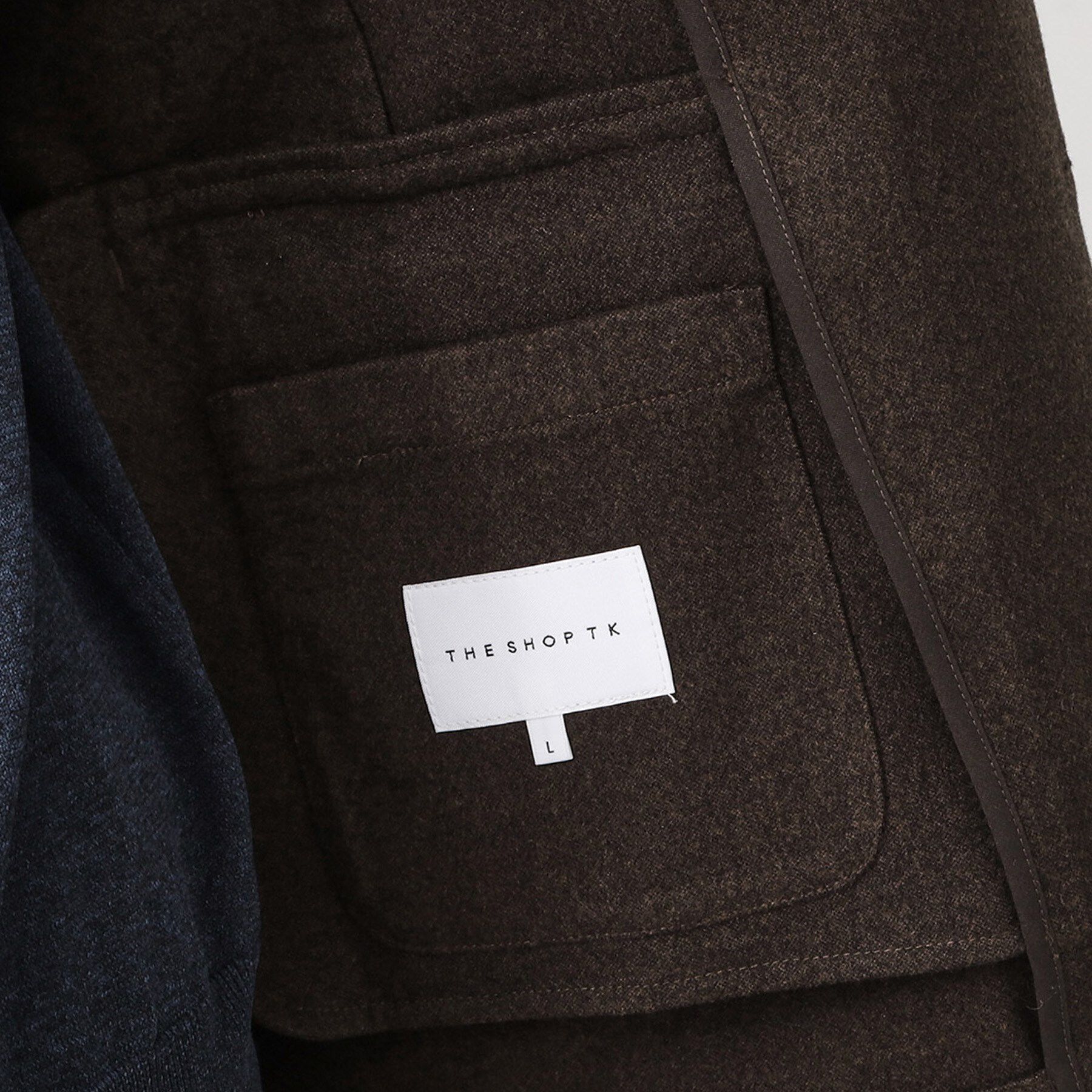 THE SHOP TK「ホームスパンジャージジャケット【セットアップ可/洗濯機OK】」|テーラードジャケット|