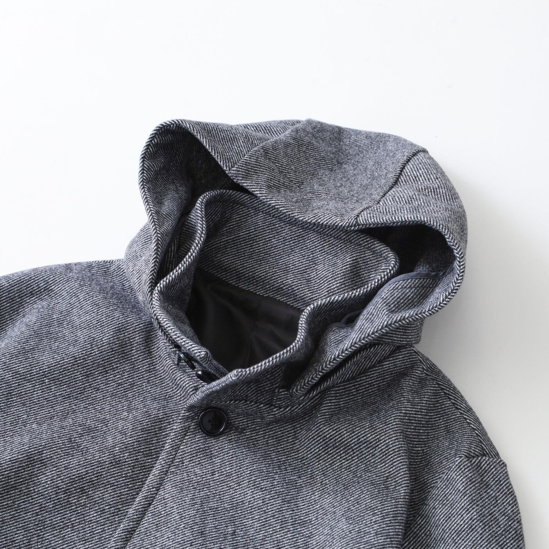 THE SHOP TK「ON/OFF対応 ウーリック スタンド メルトンコート　【洗濯機OK/フード取外し可】」|その他|