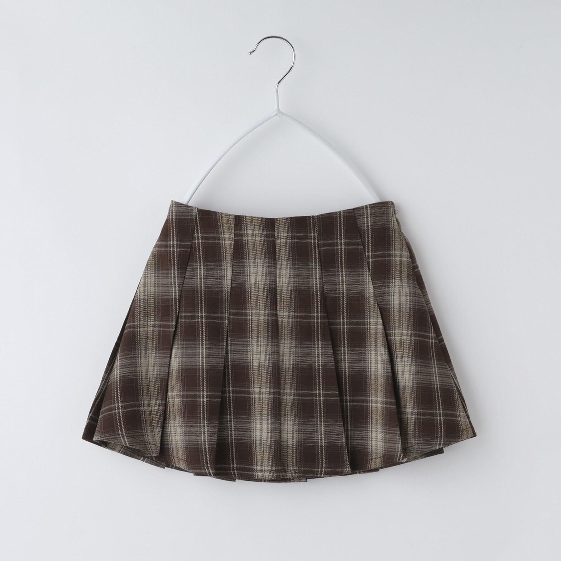 THE SHOP TK「【110-160】チェックスカートパンツ」|スカート|