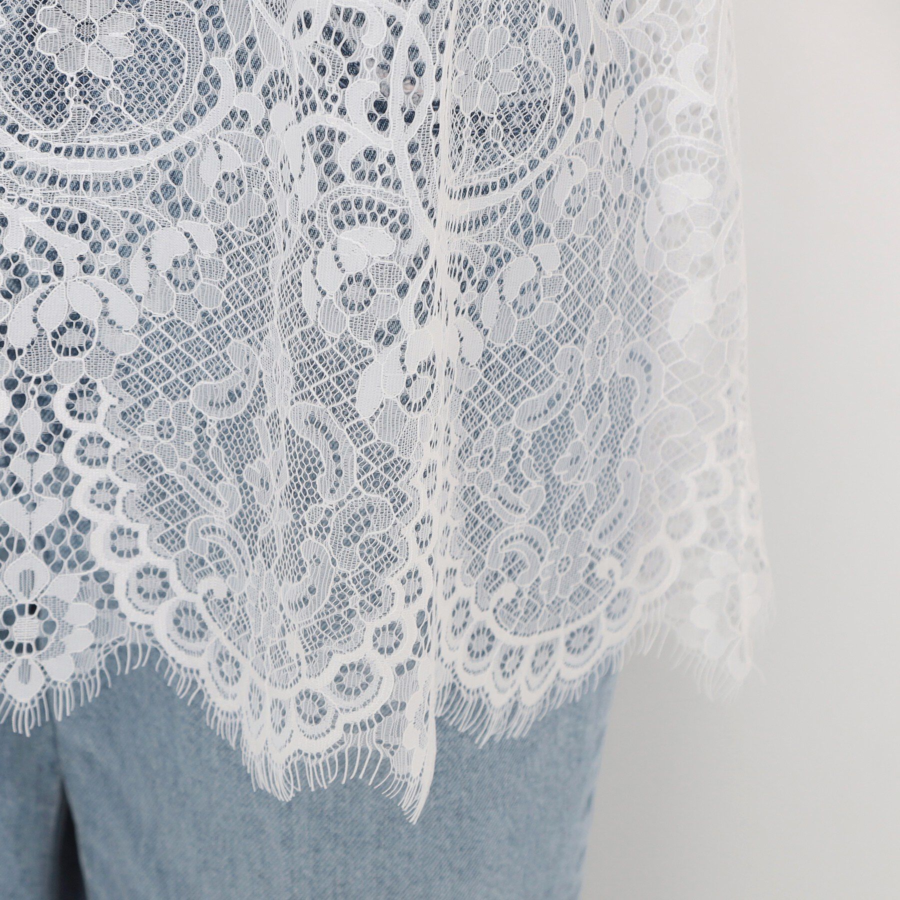 THE SHOP TK「【人気アイテム】裾レースタンクトップ」|キャミソール|