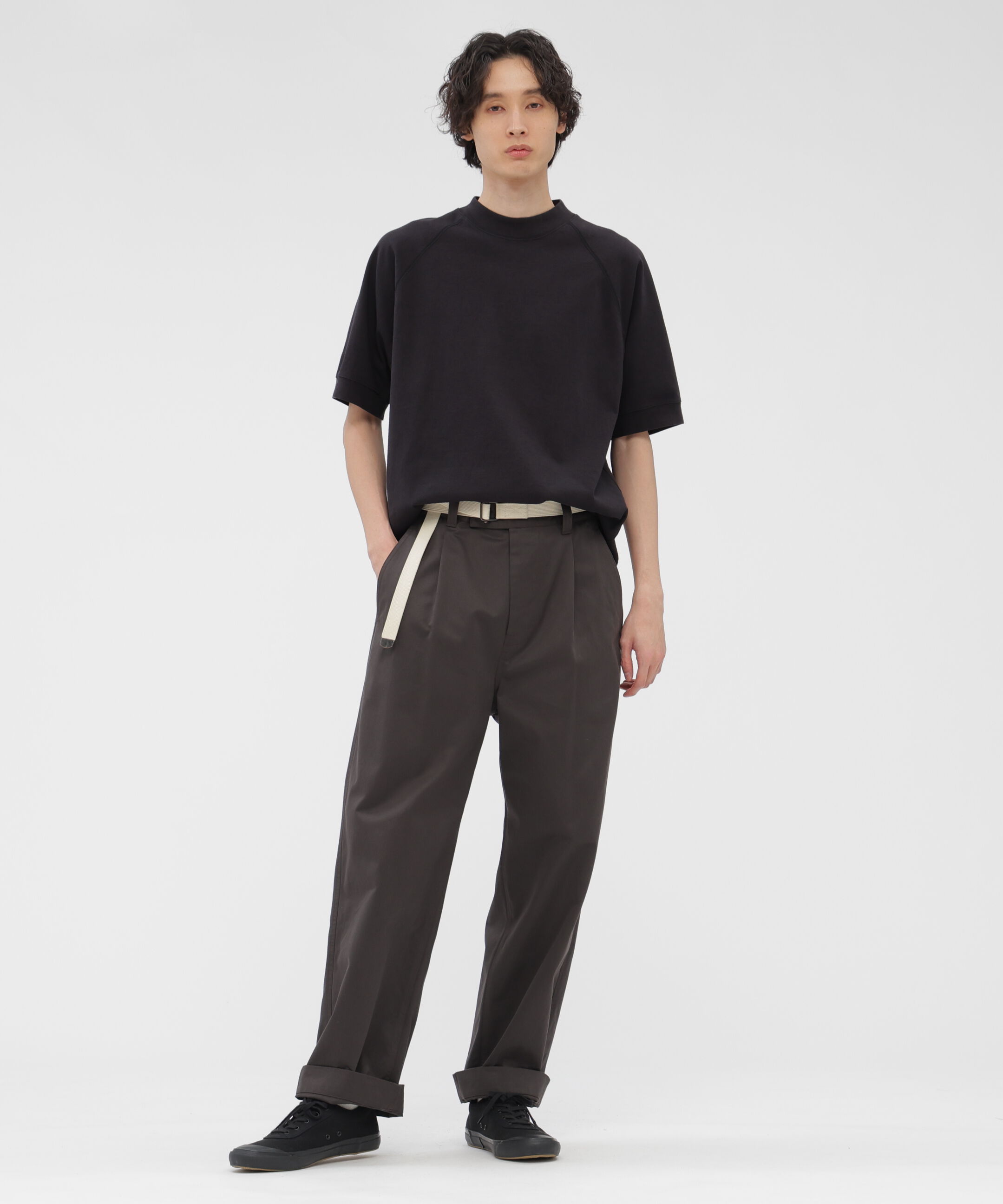 MHL.「DRY COTTON JERSEY TOP」|Tシャツ・カットソー|