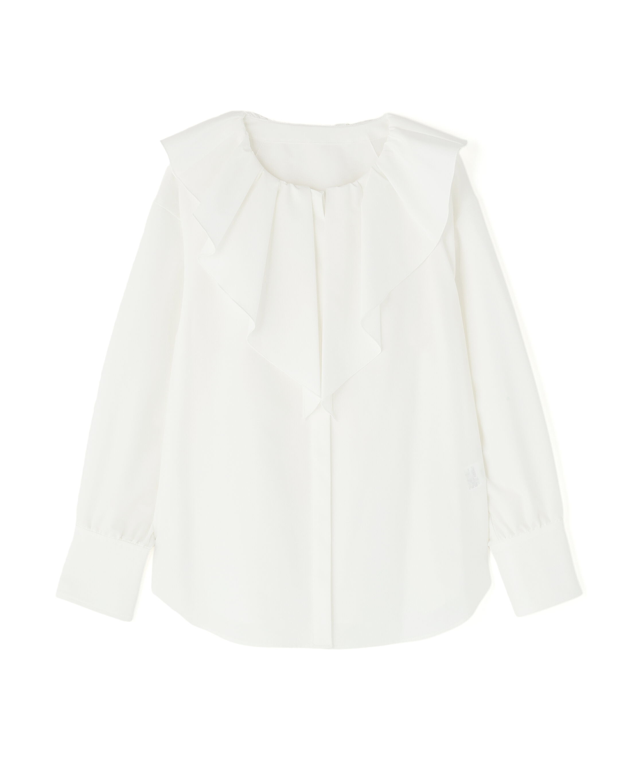  「デザインラッフルブラウス」|シャツ・ブラウス|