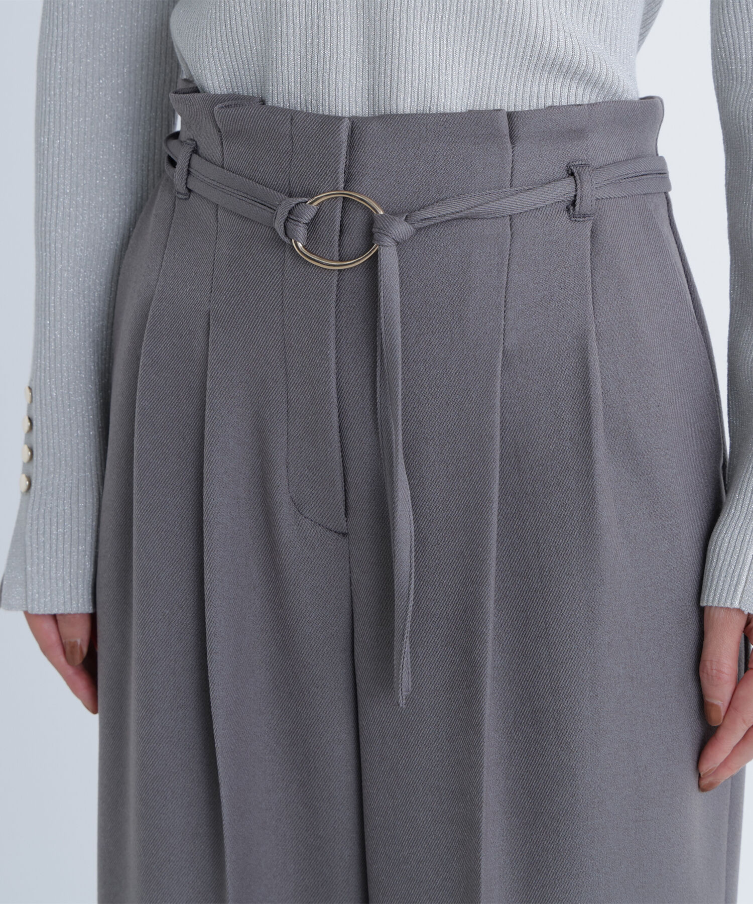  「ダブルベルトワイドパンツII」|その他|