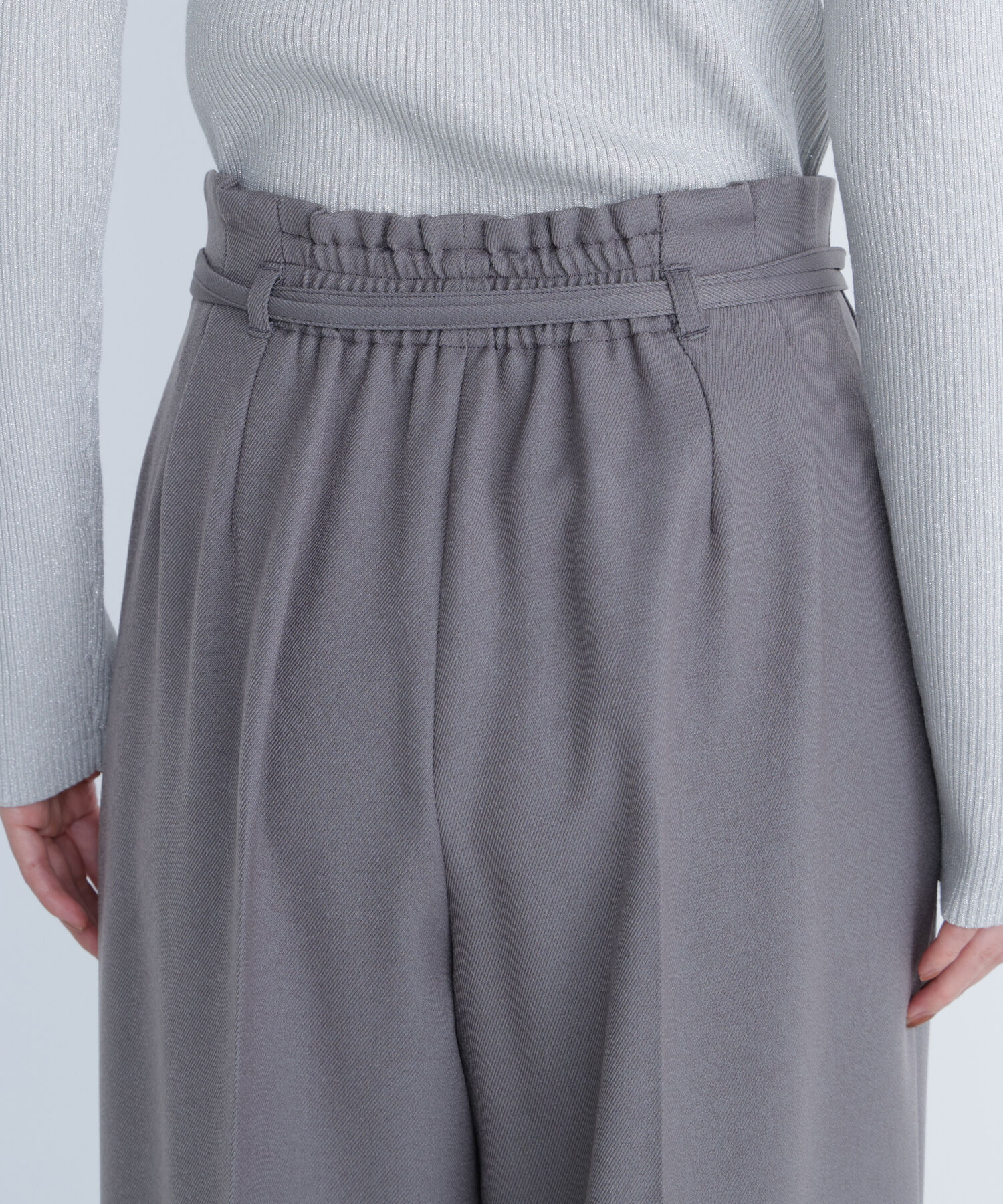  「ダブルベルトワイドパンツII」|その他|