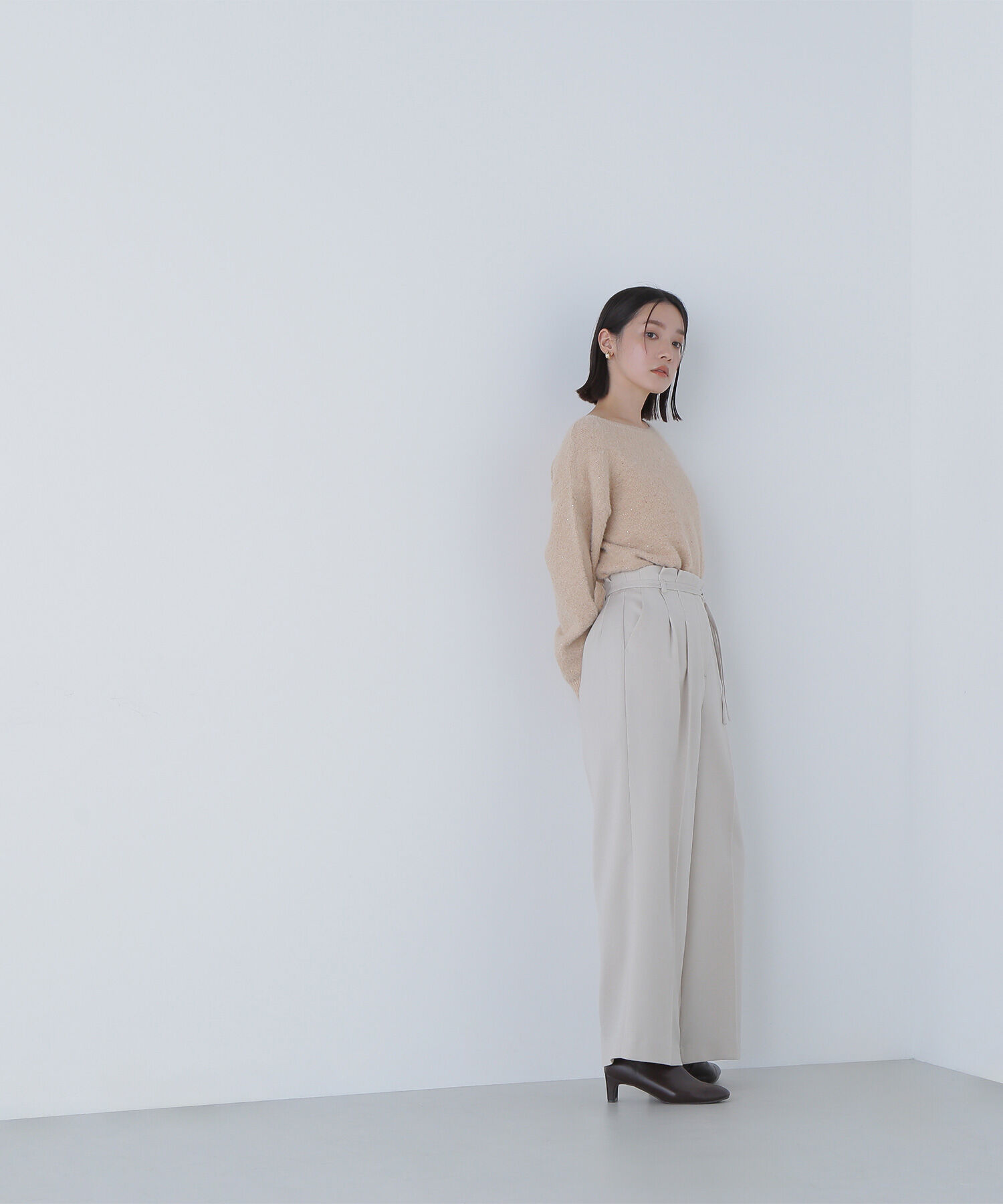  「ダブルベルトワイドパンツII」|その他|