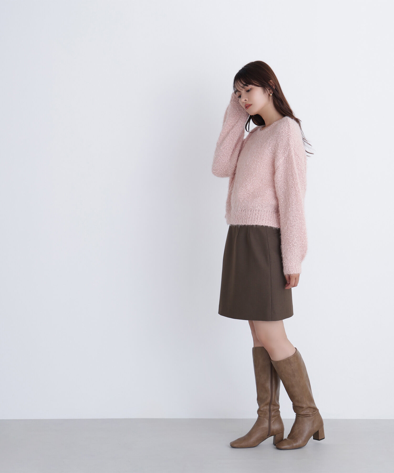  「フェザーネップニット」|ニット・セーター|