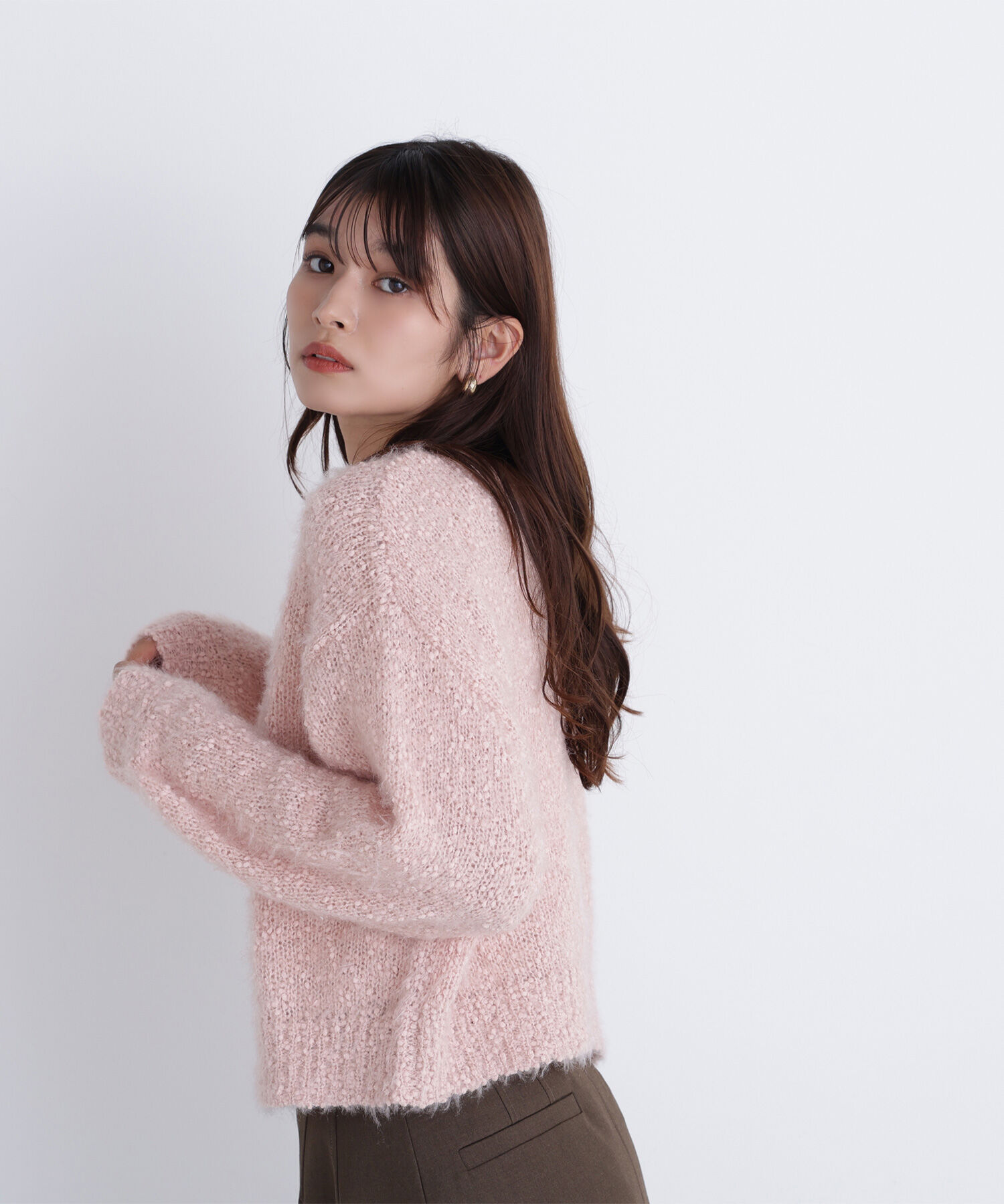  「フェザーネップニット」|ニット・セーター|