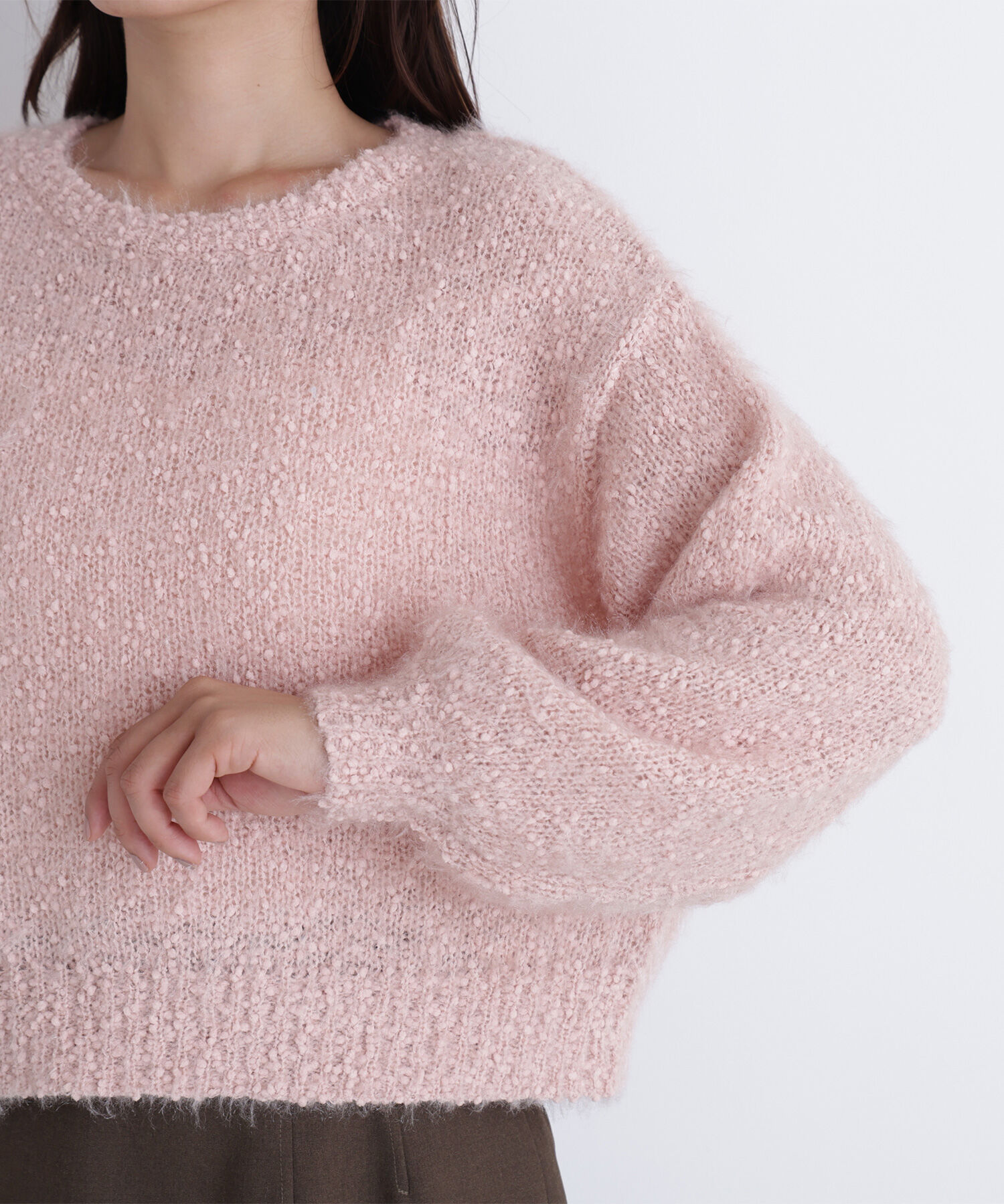  「フェザーネップニット」|ニット・セーター|