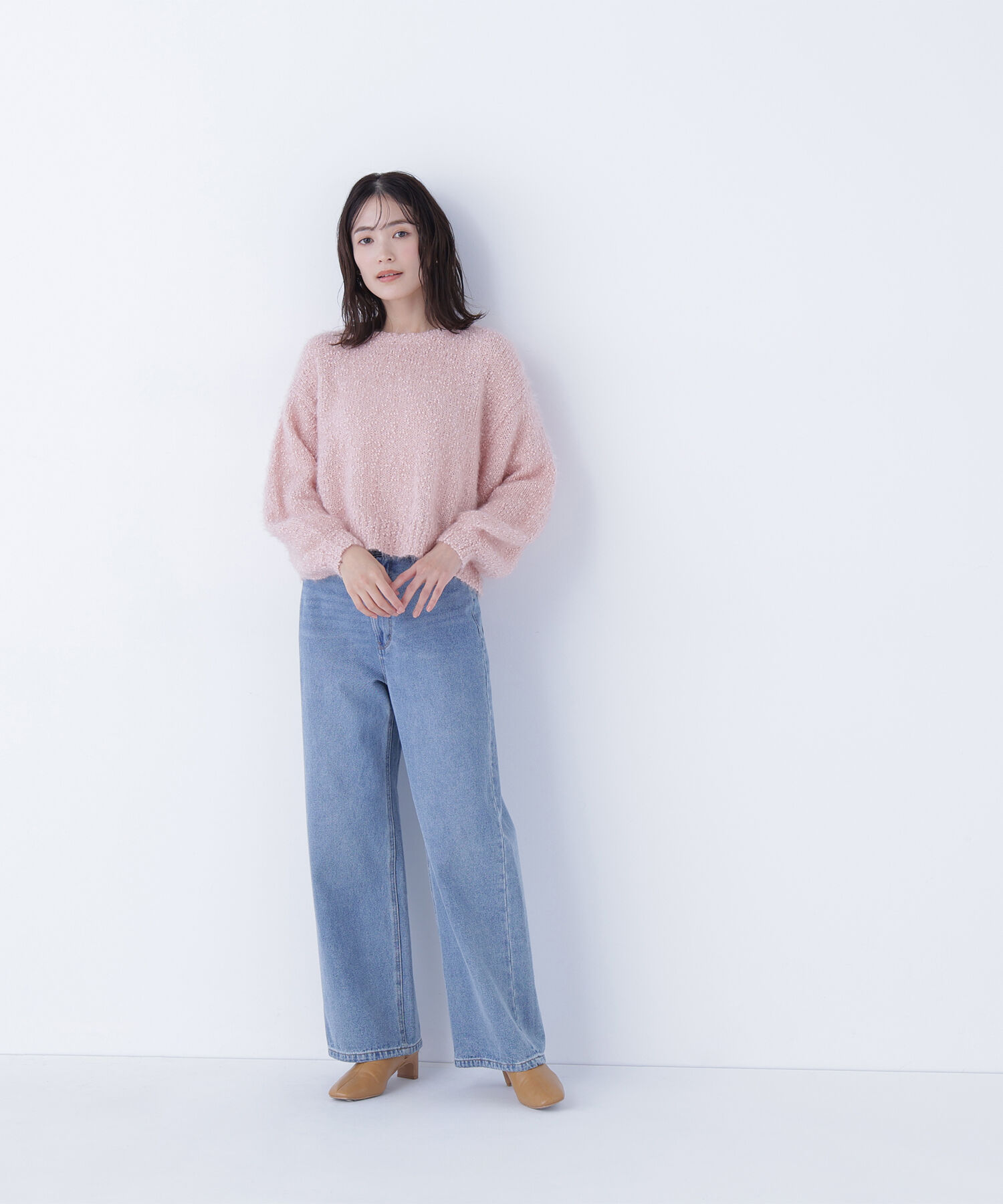  「フェザーネップニット」|ニット・セーター|