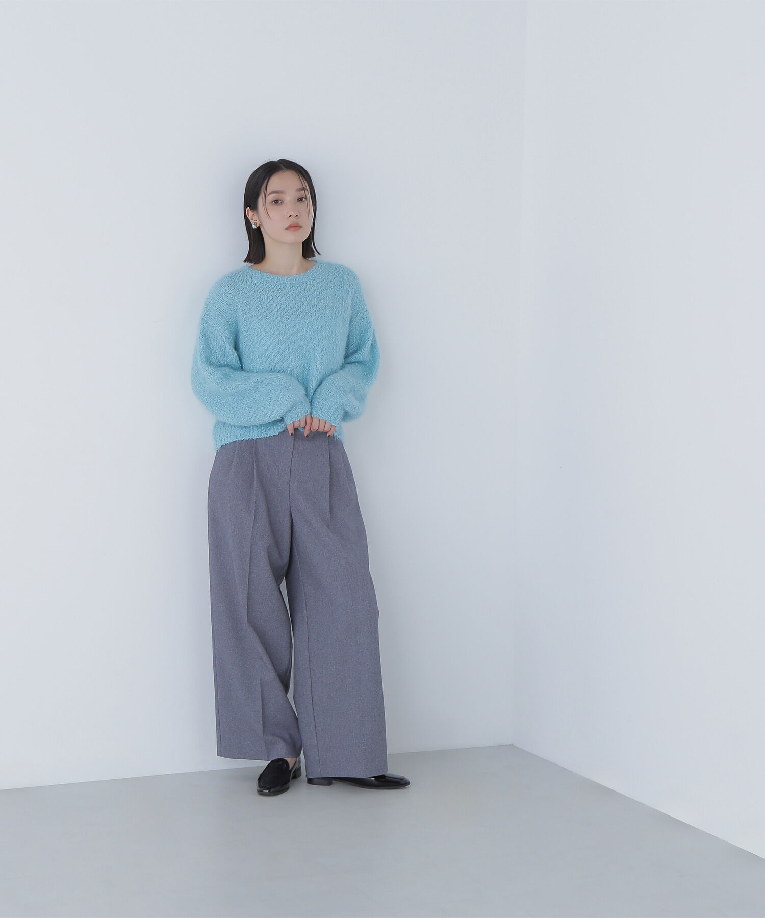  「フェザーネップニット」|ニット・セーター|