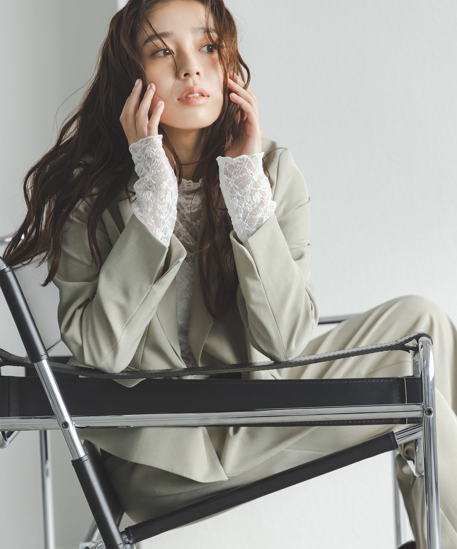  「クラッシー SETUP ショート丈ジャケット」|その他|