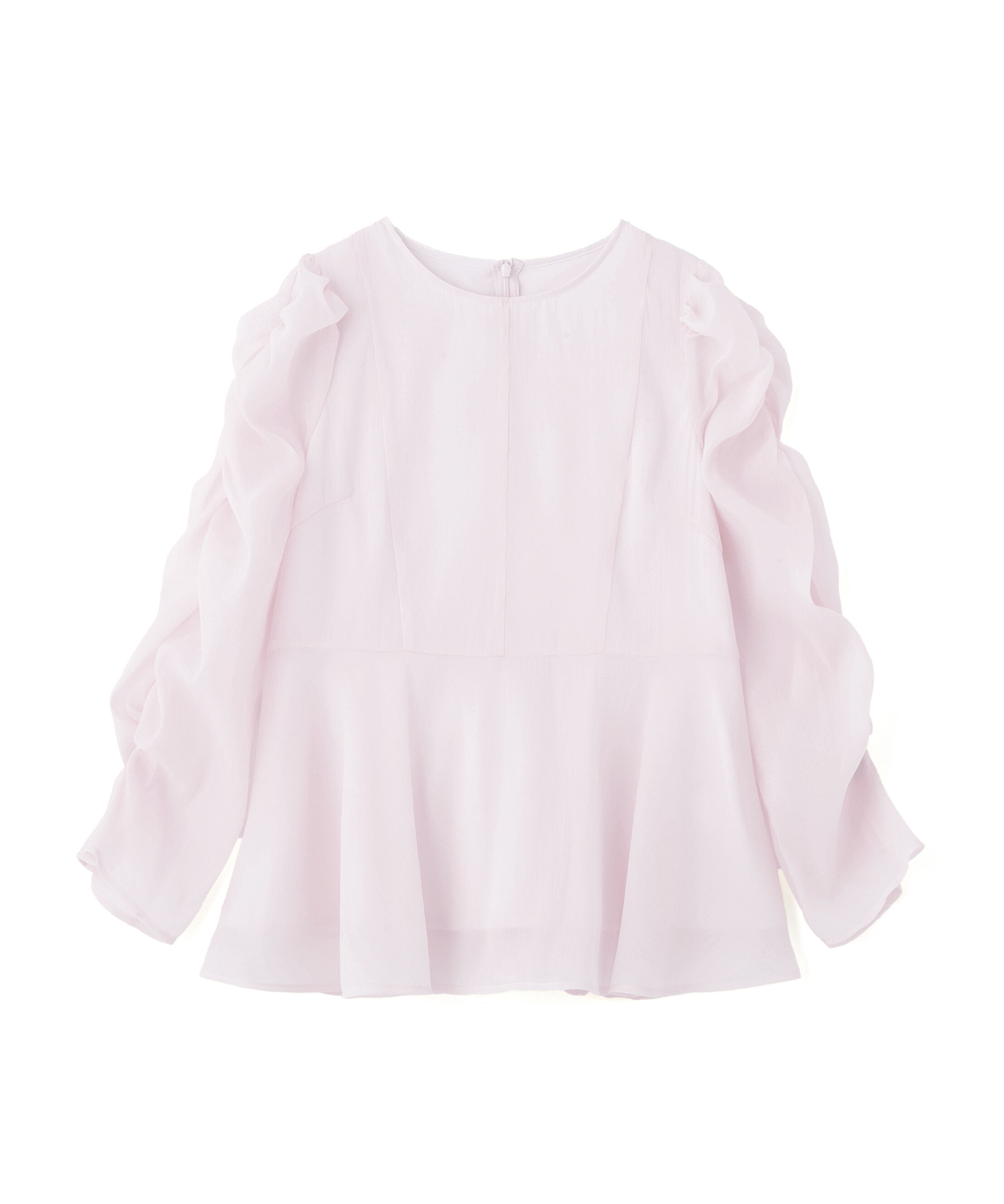  「シアーペプラムブラウス」|シャツ・ブラウス|