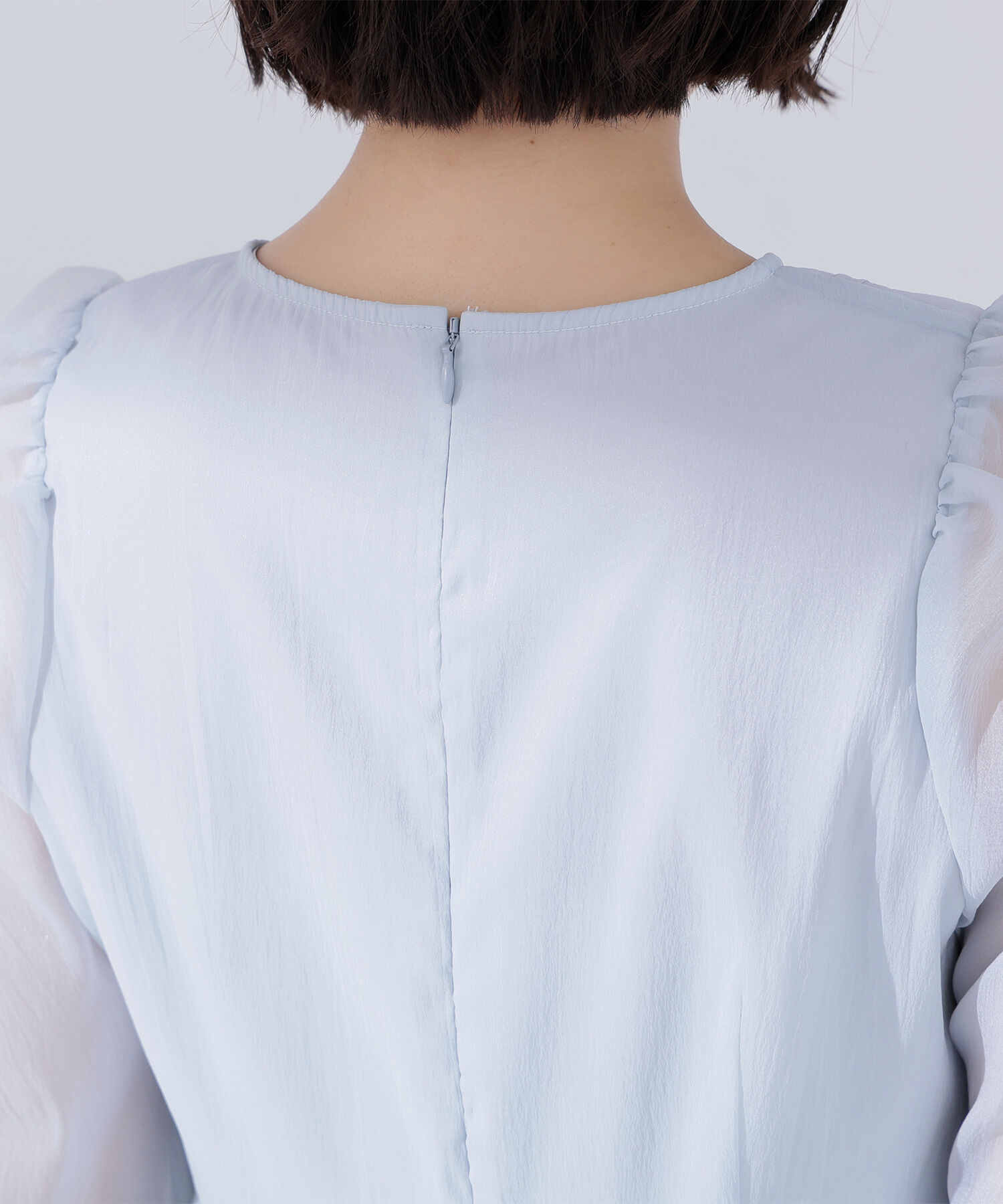  「シアーペプラムブラウス」|シャツ・ブラウス|