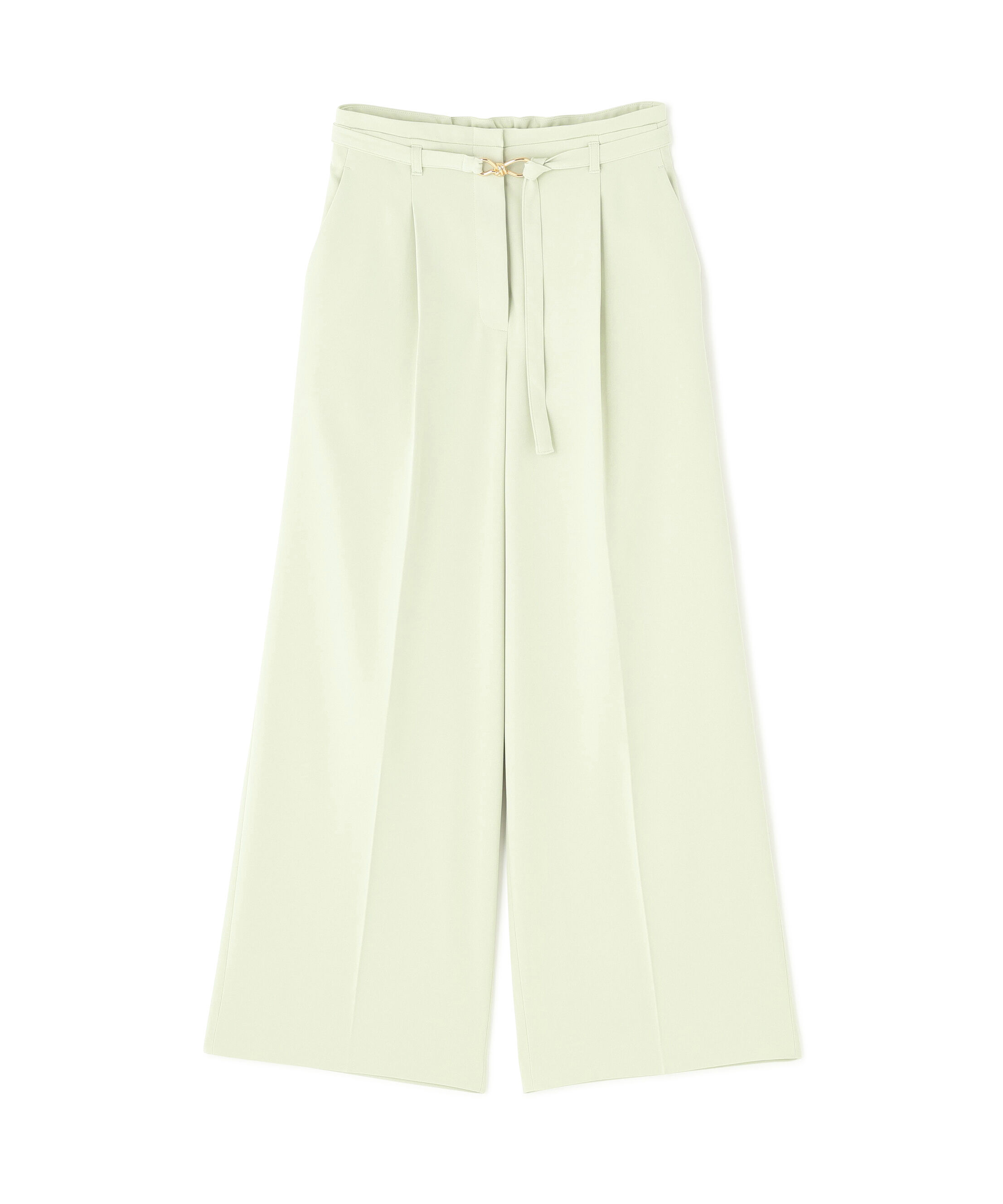  「＜骨格ウェーブ＞ハイウエストベルテッドパンツ」|その他|