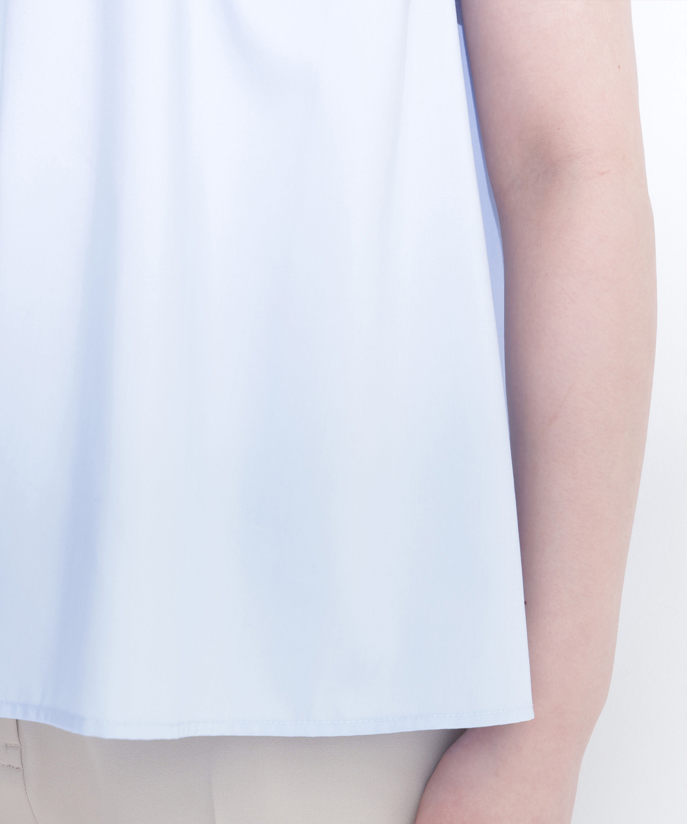  「プリーツフリルスリーブシャツ」|シャツ・ブラウス|