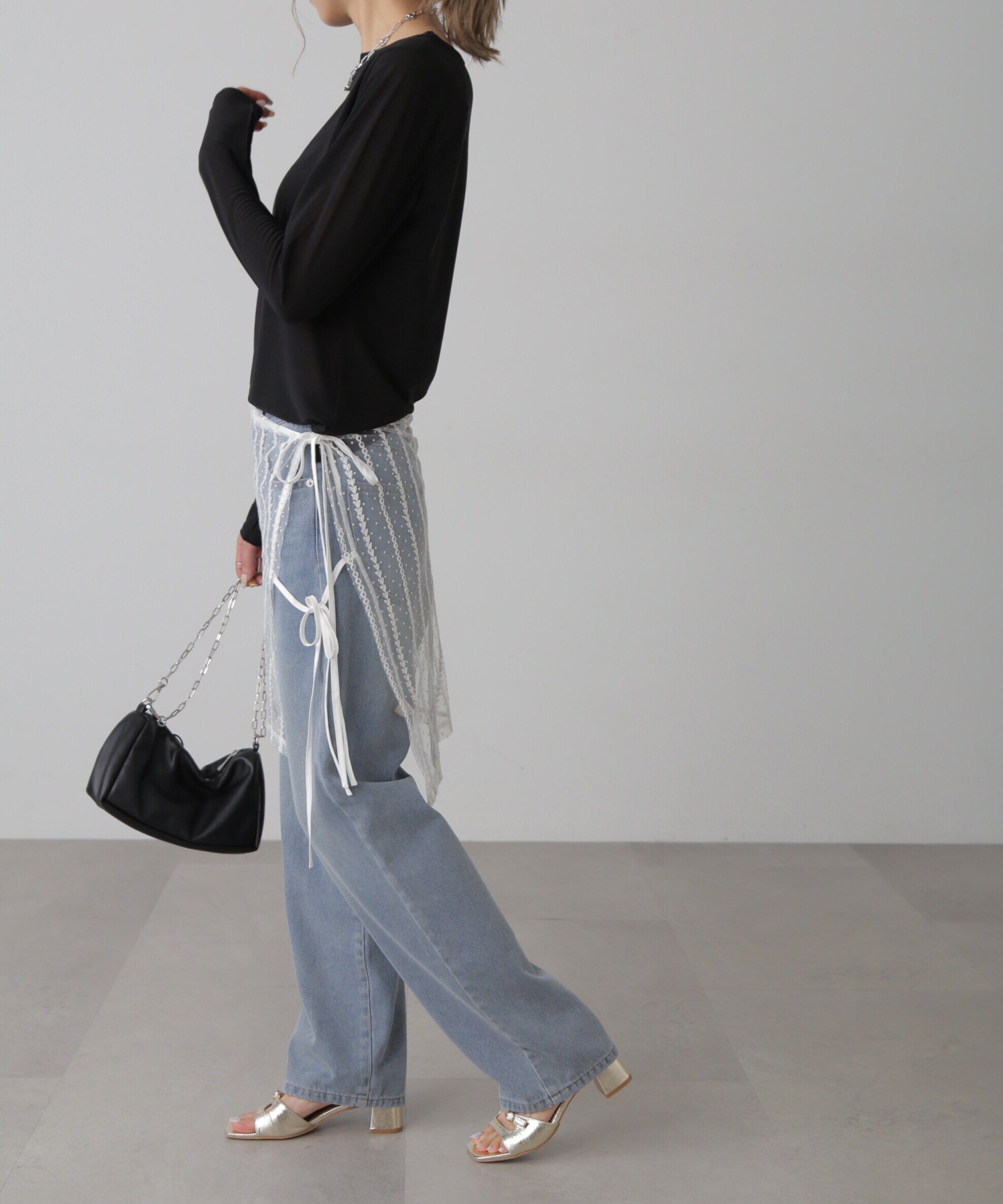  「レースラップスカート」|スカート|