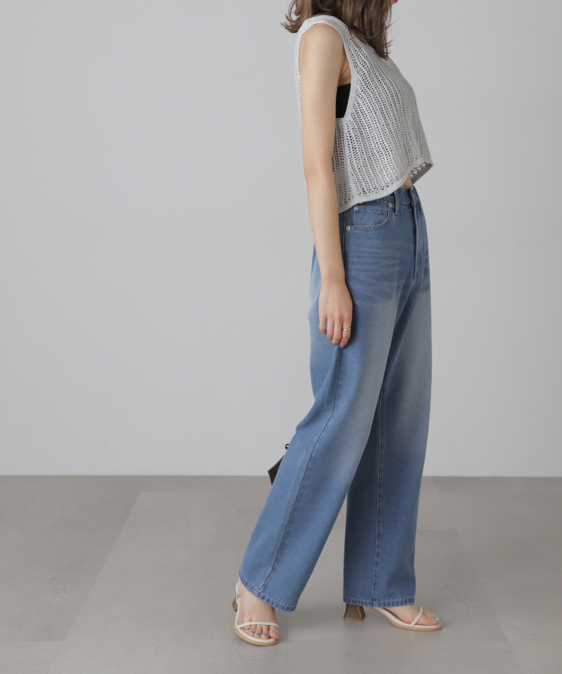  「[XS-Lサイズ展開]ストレートデニムパンツ」|その他|