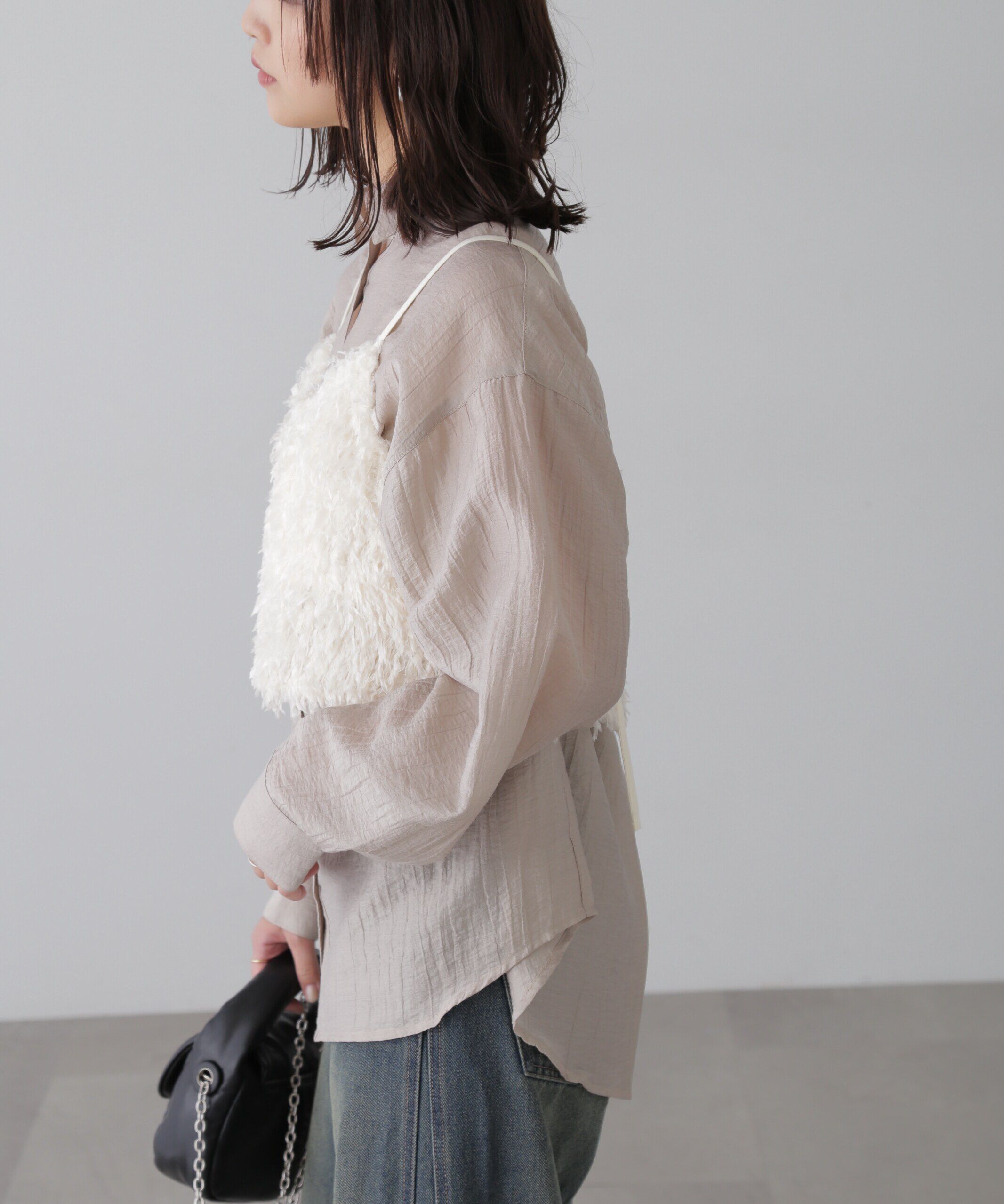  「ワッシャービッグシャツ」|シャツ・ブラウス|