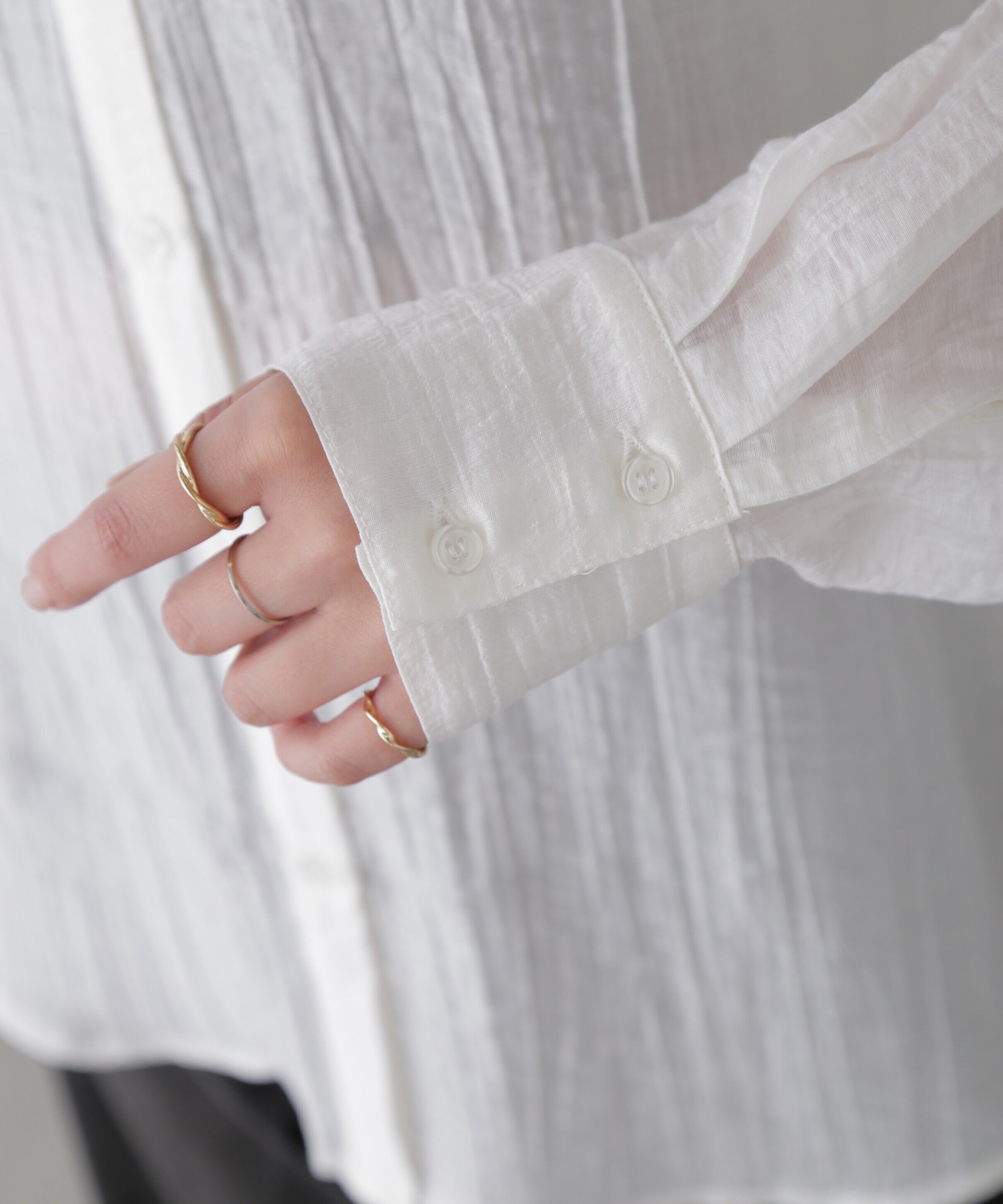  「ワッシャービッグシャツ」|シャツ・ブラウス|