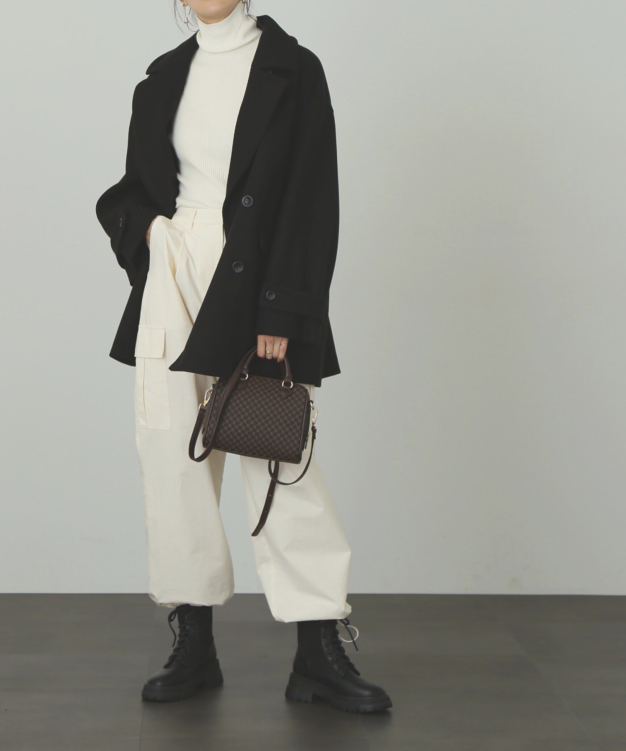  「タートルネックリブニット」|ニット・セーター|