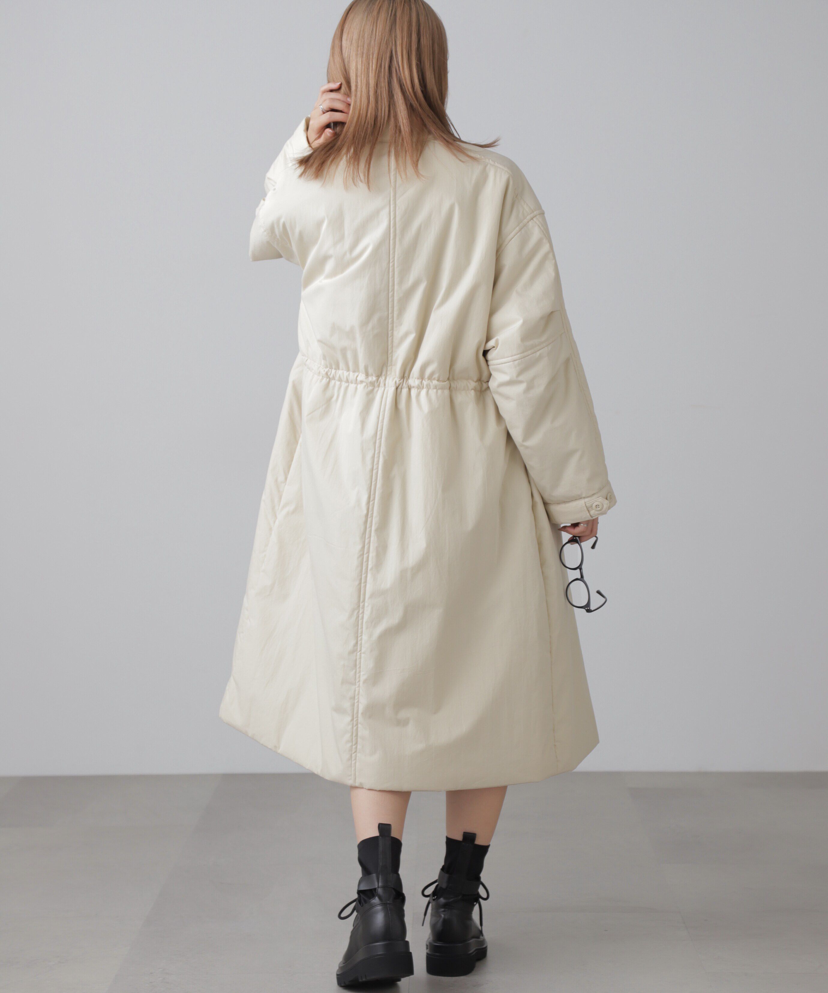  「中綿ロングミリタリーコート」|その他|