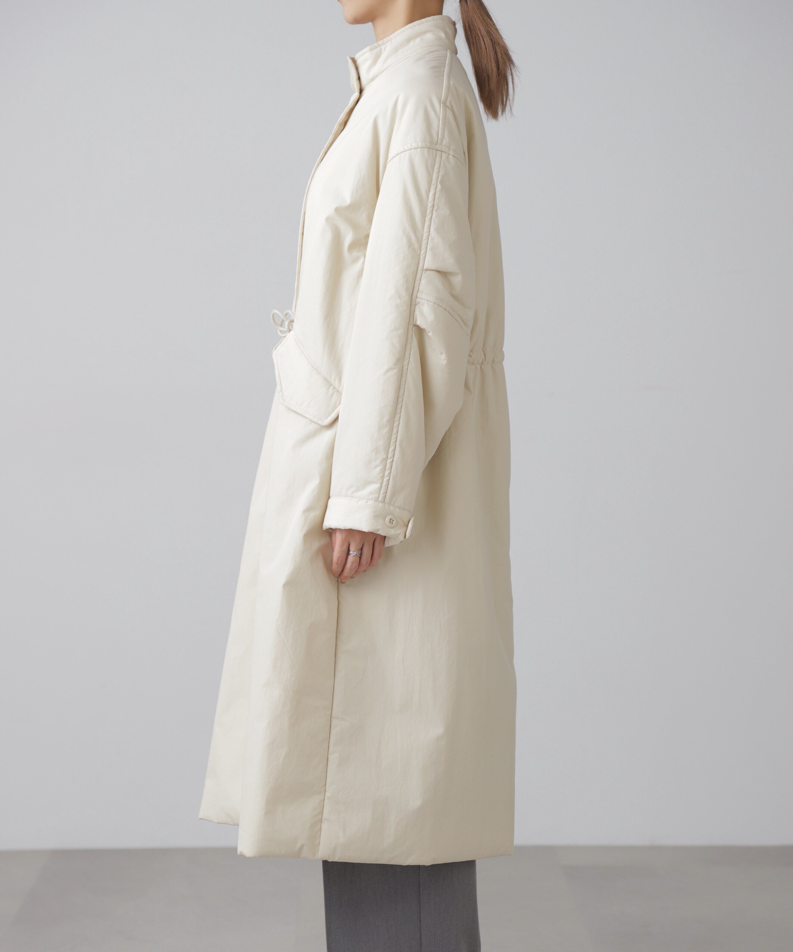  「中綿ロングミリタリーコート」|その他|