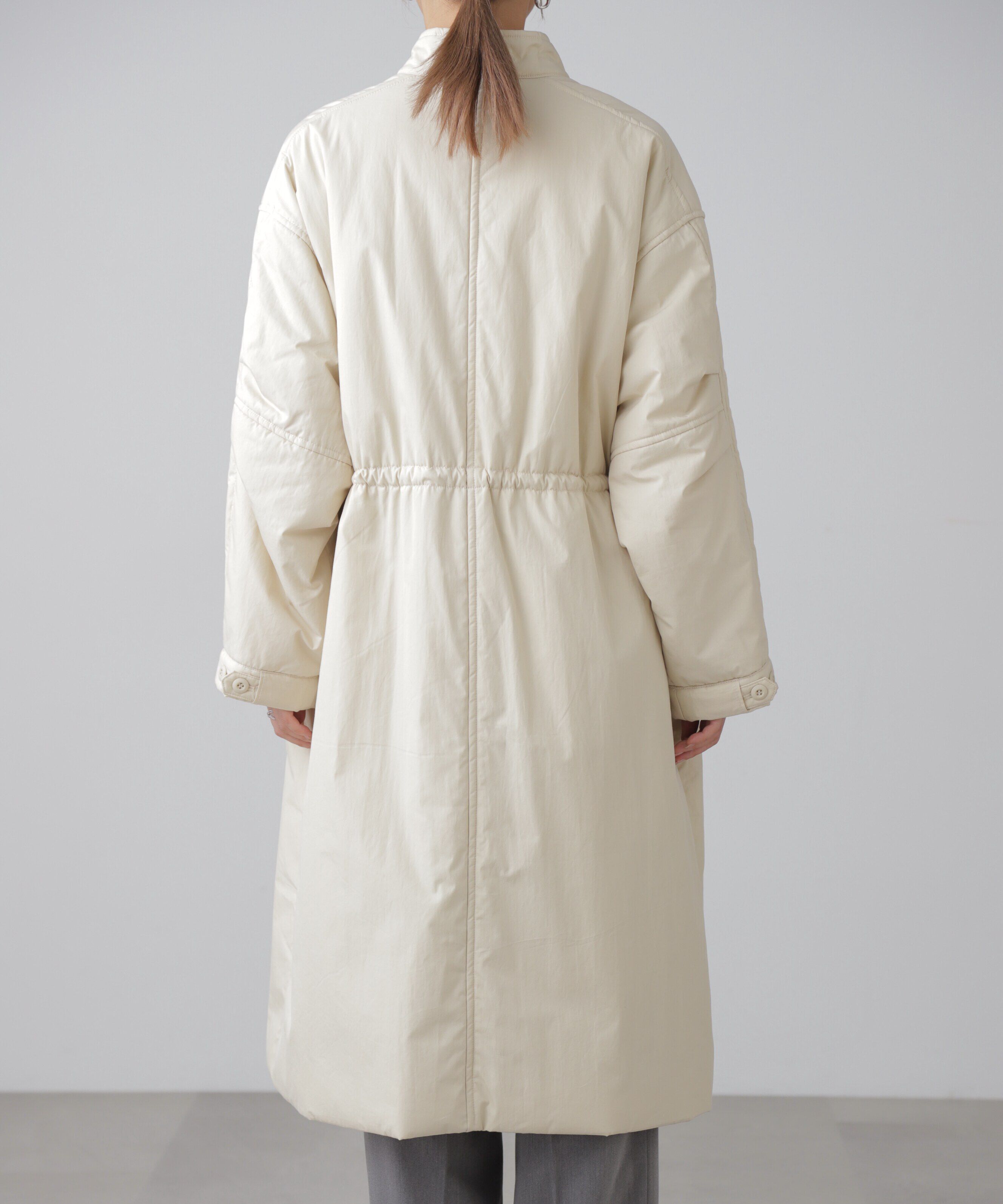  「中綿ロングミリタリーコート」|その他|