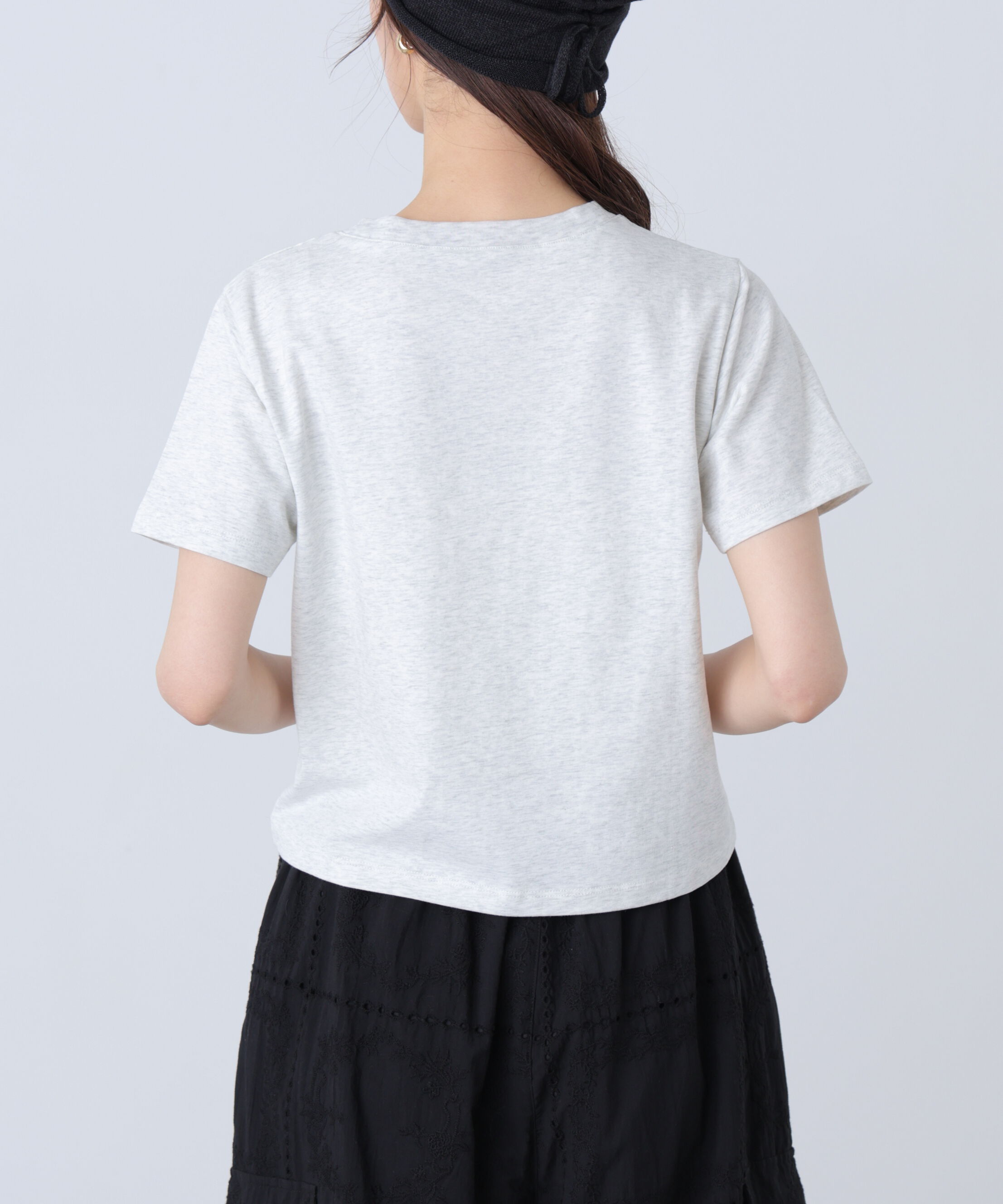  「ロゴプリントコンパクトTシャツ」|Tシャツ・カットソー|