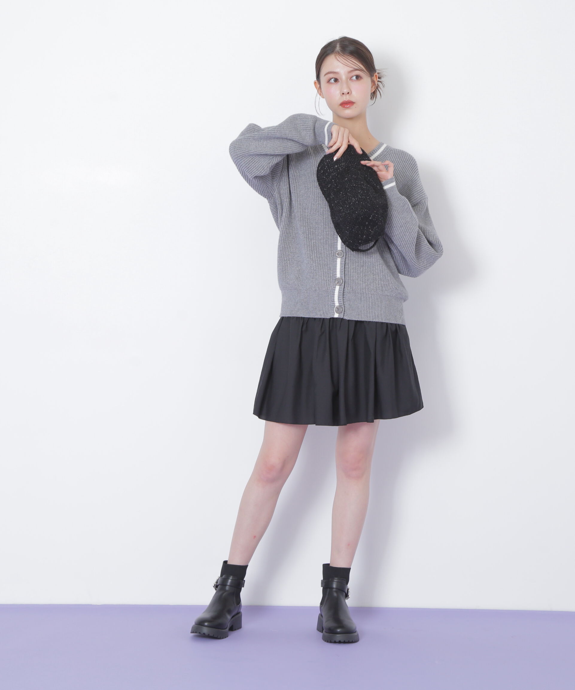  「＜ＢＥＡＲシリーズ＞カーディガンセットアップ」|ワンピース|