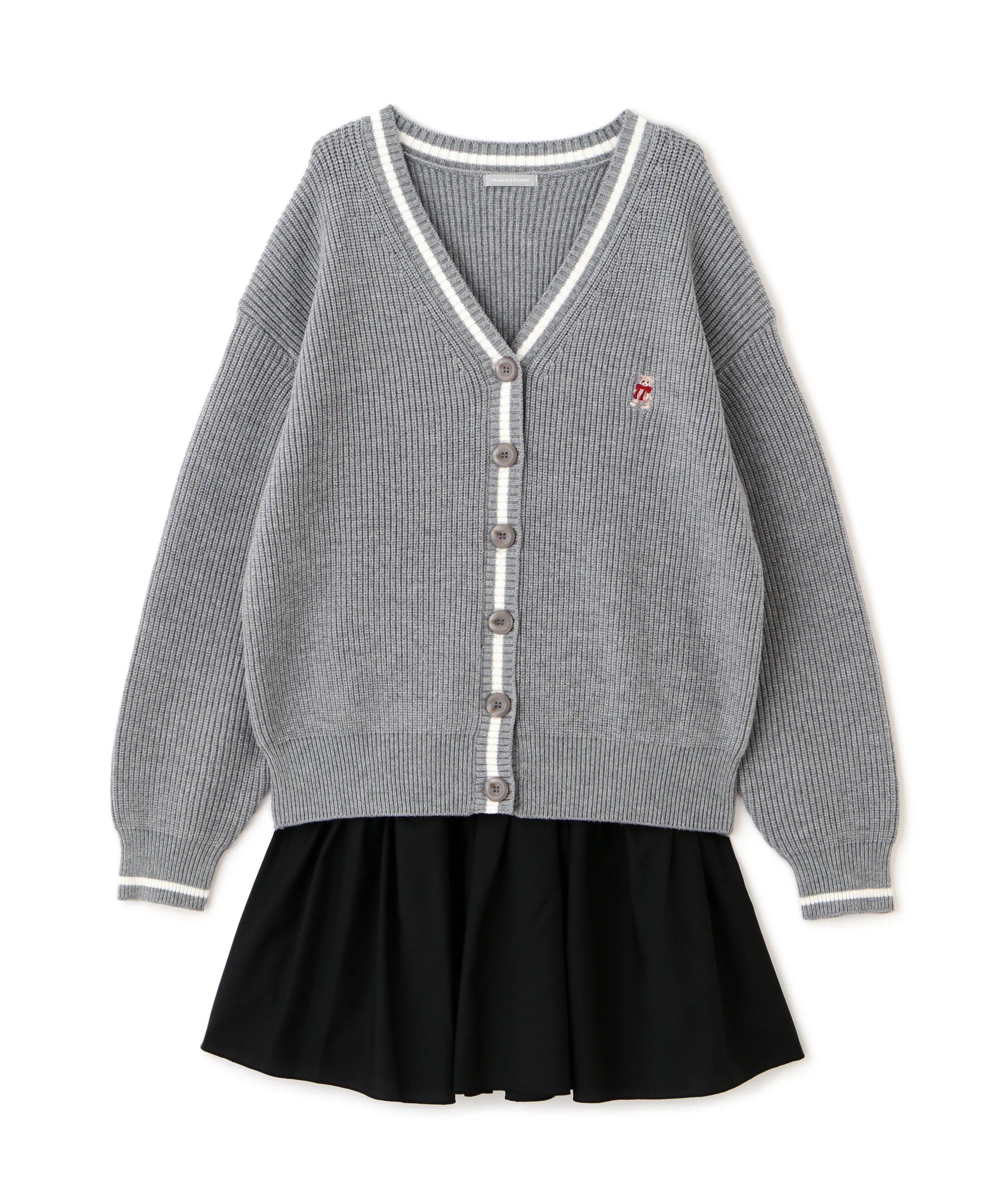  「＜ＢＥＡＲシリーズ＞カーディガンセットアップ」|ワンピース|