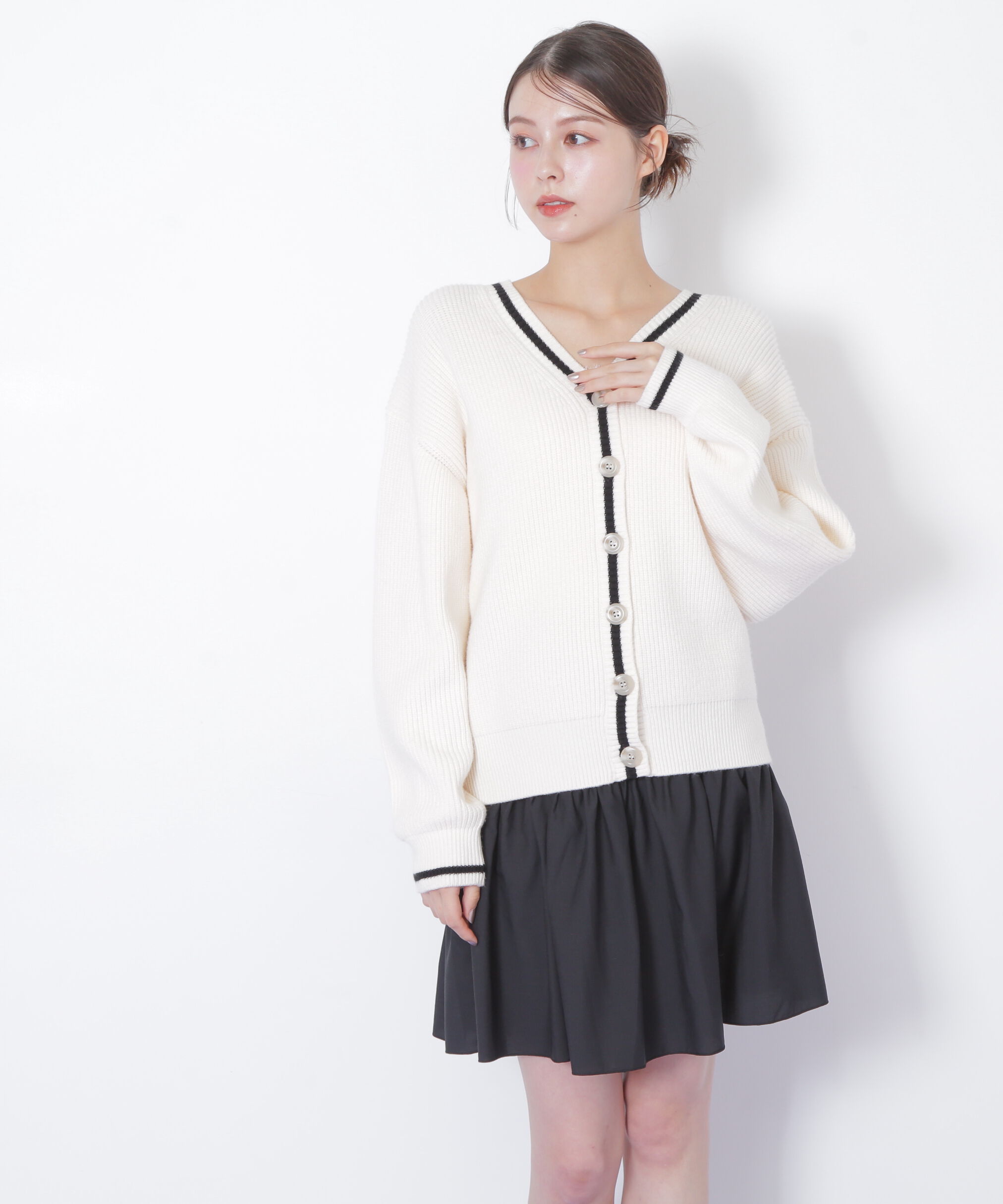  「＜ＢＥＡＲシリーズ＞カーディガンセットアップ」|ワンピース|