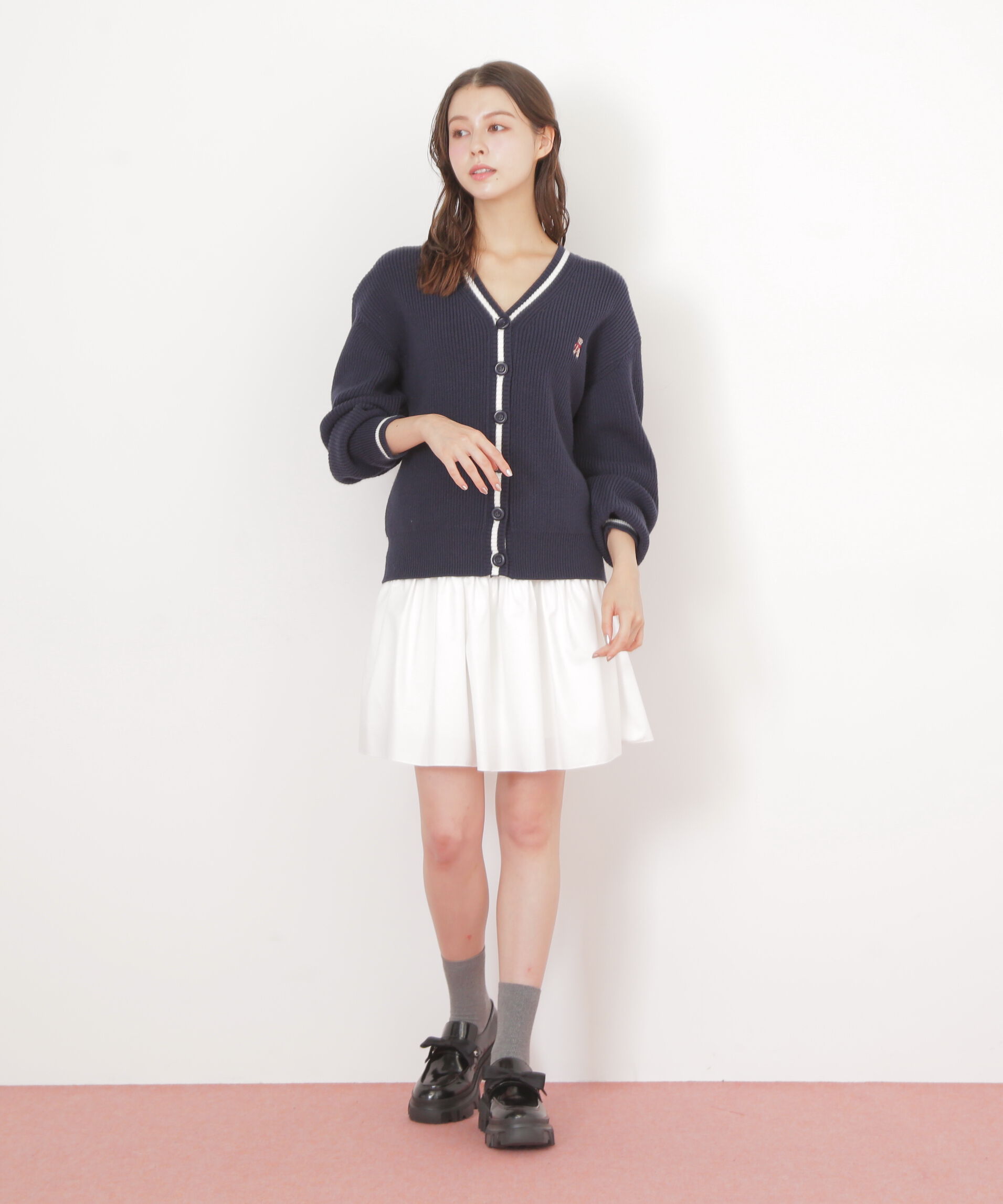  「＜ＢＥＡＲシリーズ＞カーディガンセットアップ」|ワンピース|