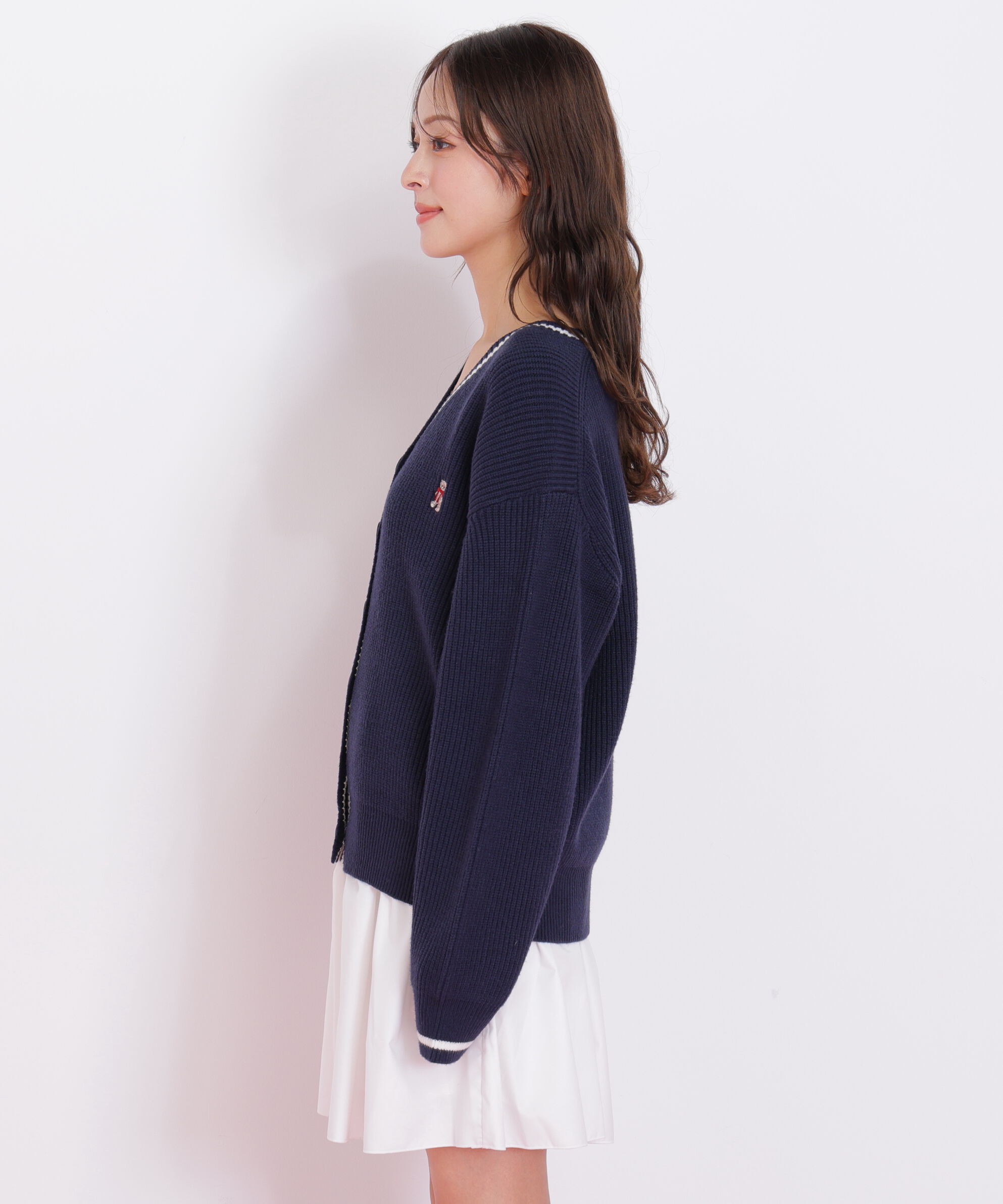  「＜ＢＥＡＲシリーズ＞カーディガンセットアップ」|ワンピース|