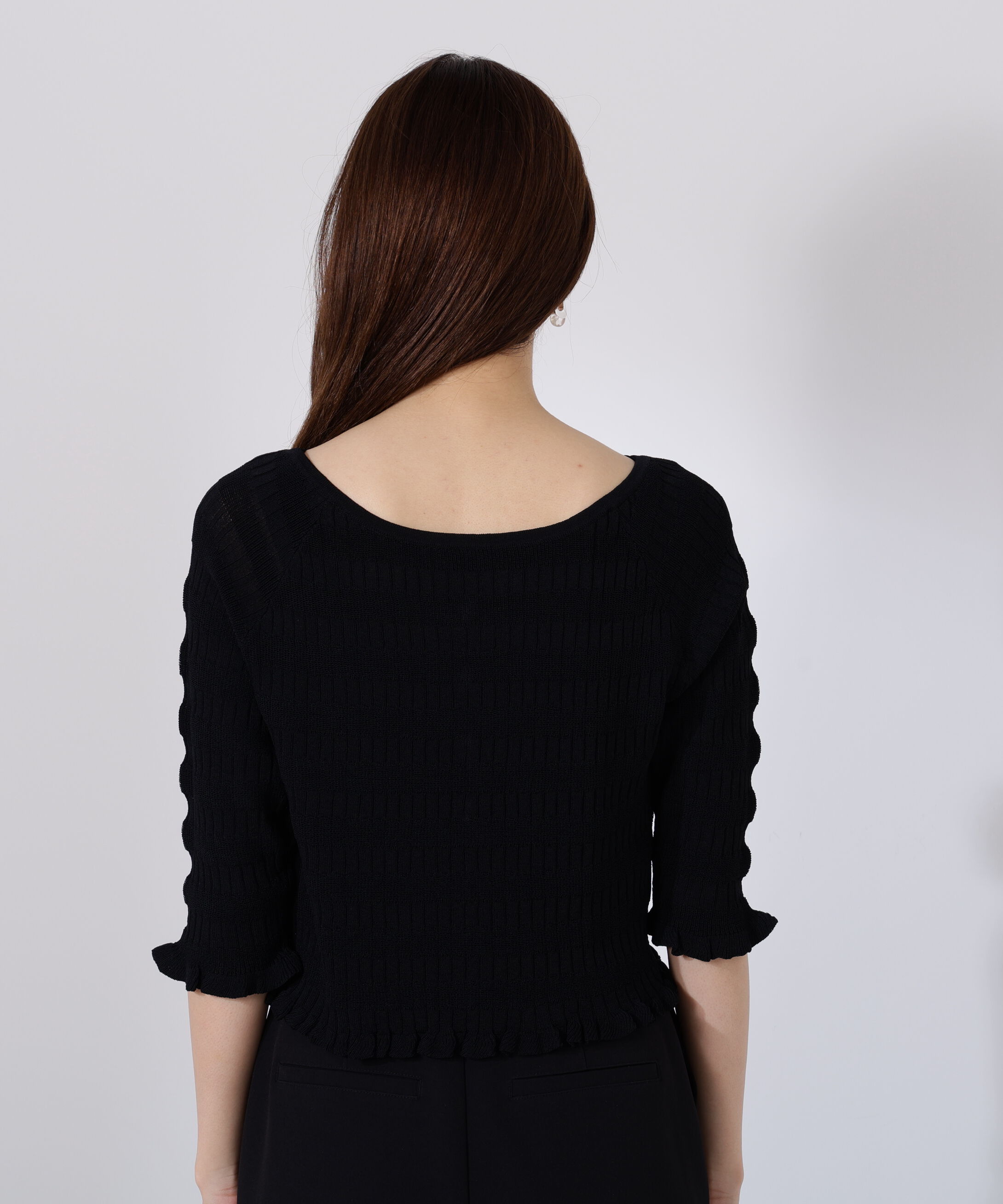 PROPORTION BODY DRESSING「〈接触冷感〉変わり編みニットカーディガン」|ニット・セーター|