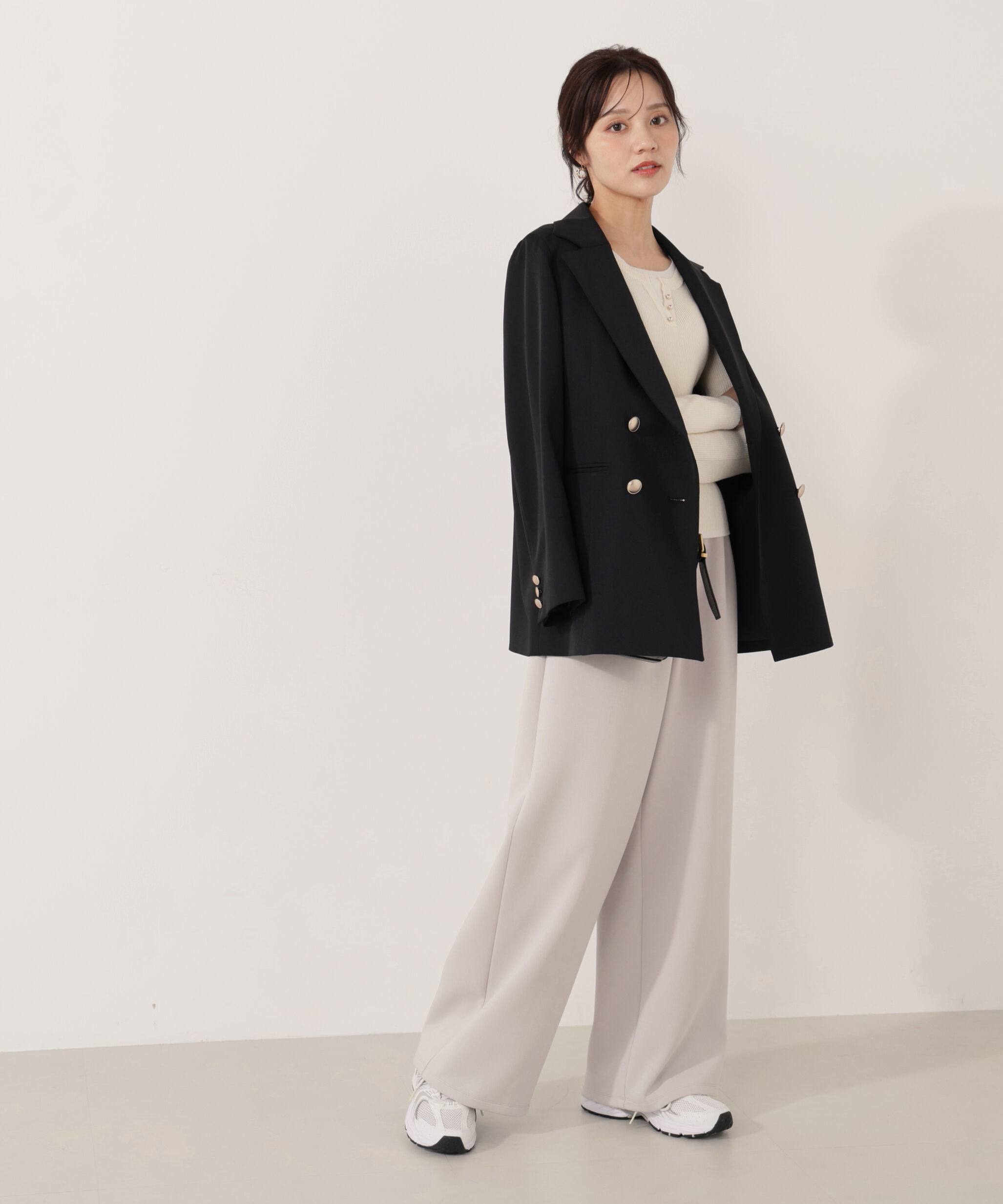 PROPORTION BODY DRESSING「ゴールド釦ダブルブレストジャケット 25AW」|その他|