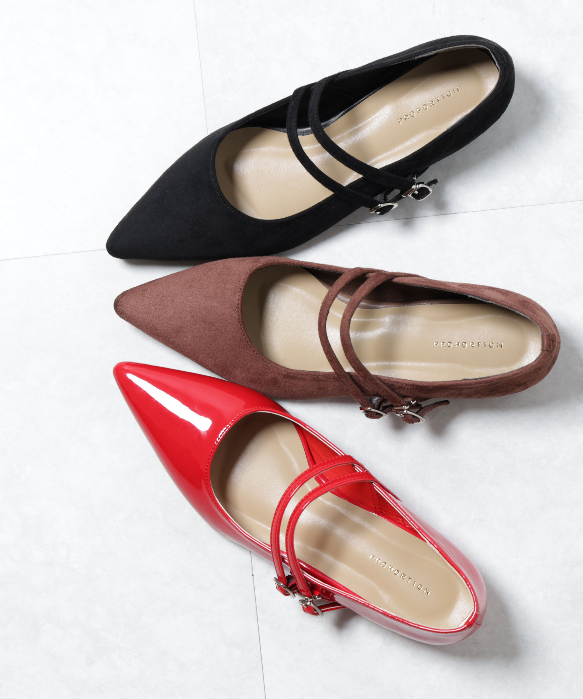 PROPORTION BODY DRESSING「メリージェーンパンプス」|その他|ブラック