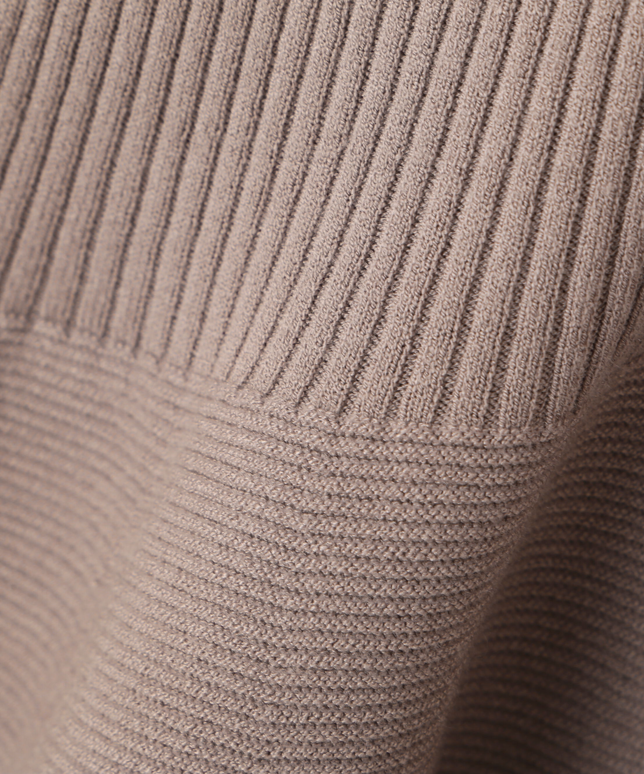 PROPORTION BODY DRESSING「シアー切り替えペプラムニット 25AW」|ニット・セーター|