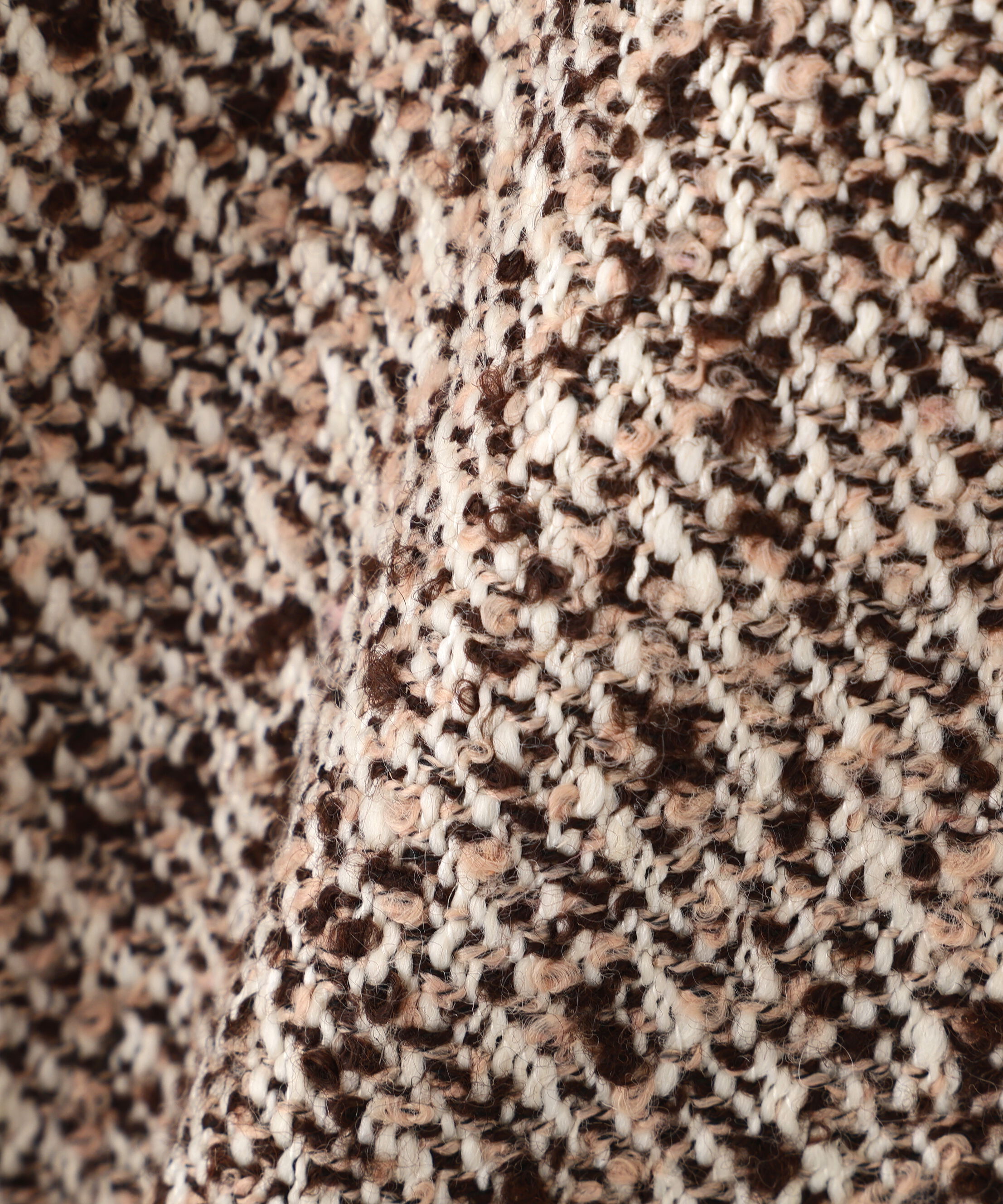 PROPORTION BODY DRESSING「金ボタン付きツイードミドルジャケット 25AW」|ブルゾン・スタジャン|