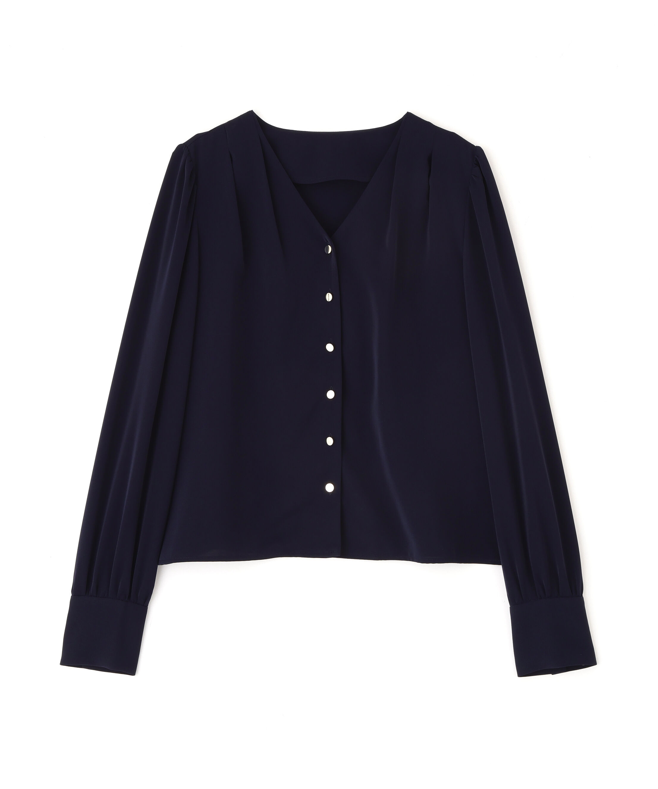 PROPORTION BODY DRESSING「キラ釦タックブラウス　26SS」|シャツ・ブラウス|