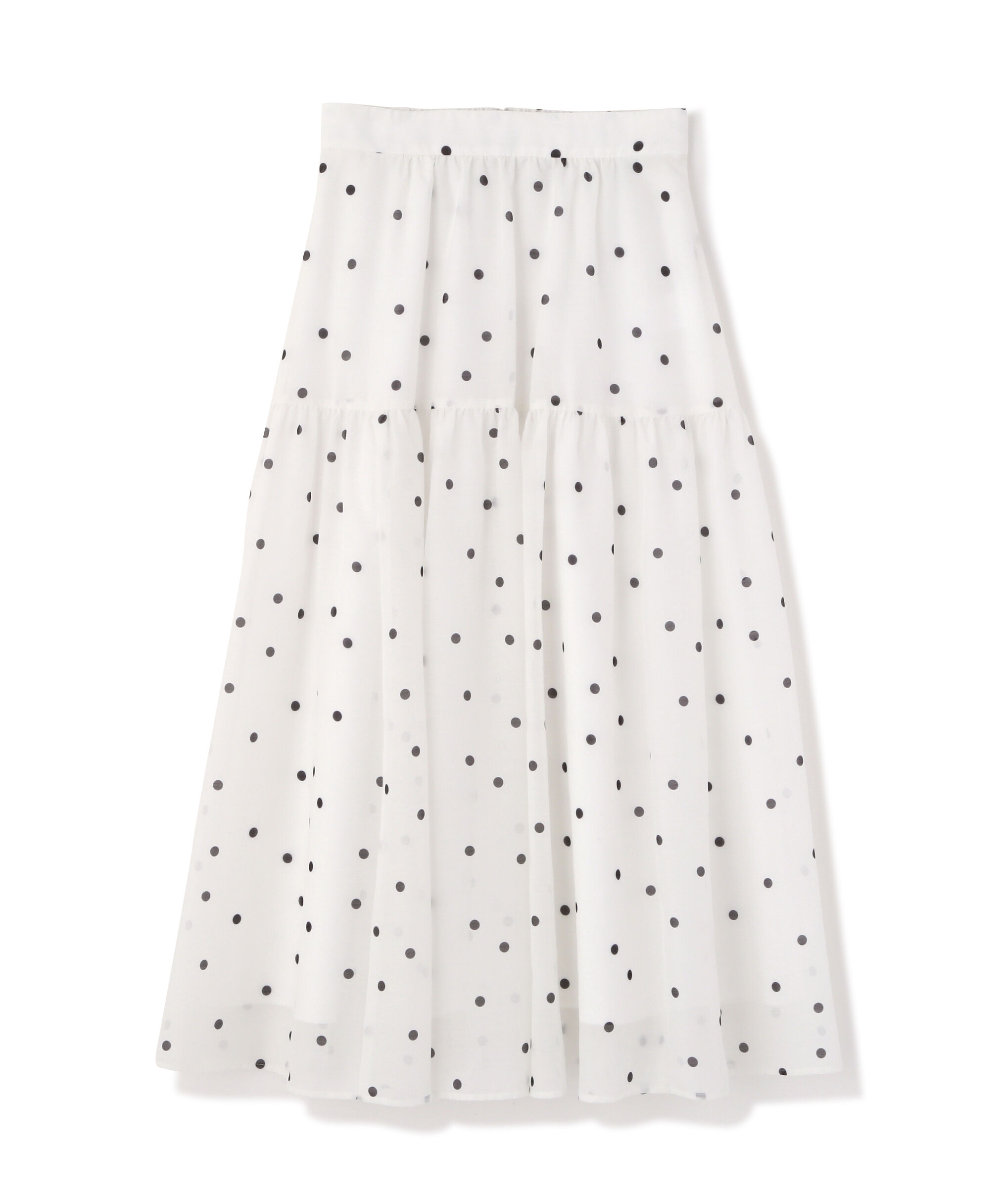 PROPORTION BODY DRESSING「ドットプリントティアードスカート 26SS」|スカート|