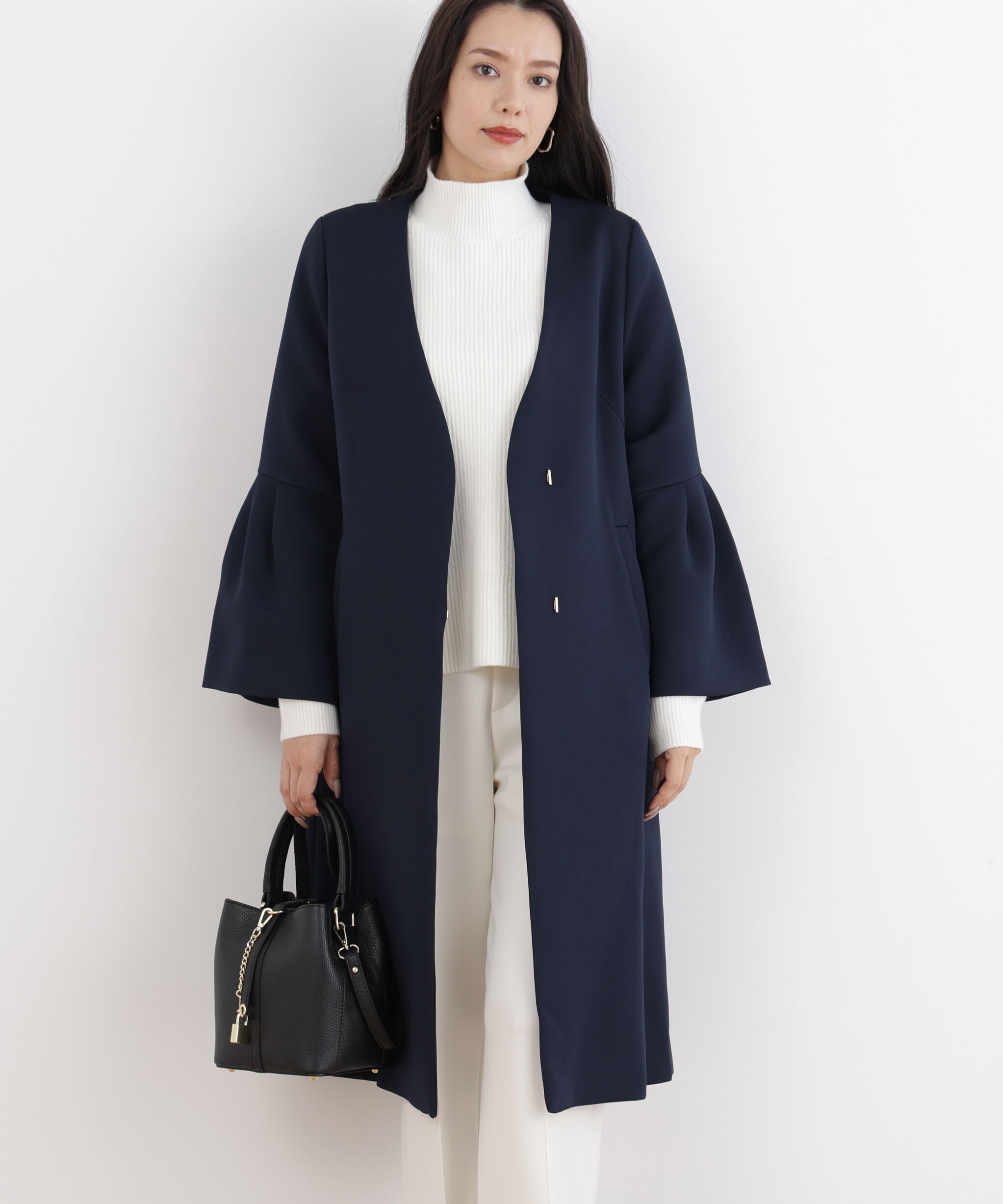  「◆三重織ツイルベルスリーブコート」|その他|