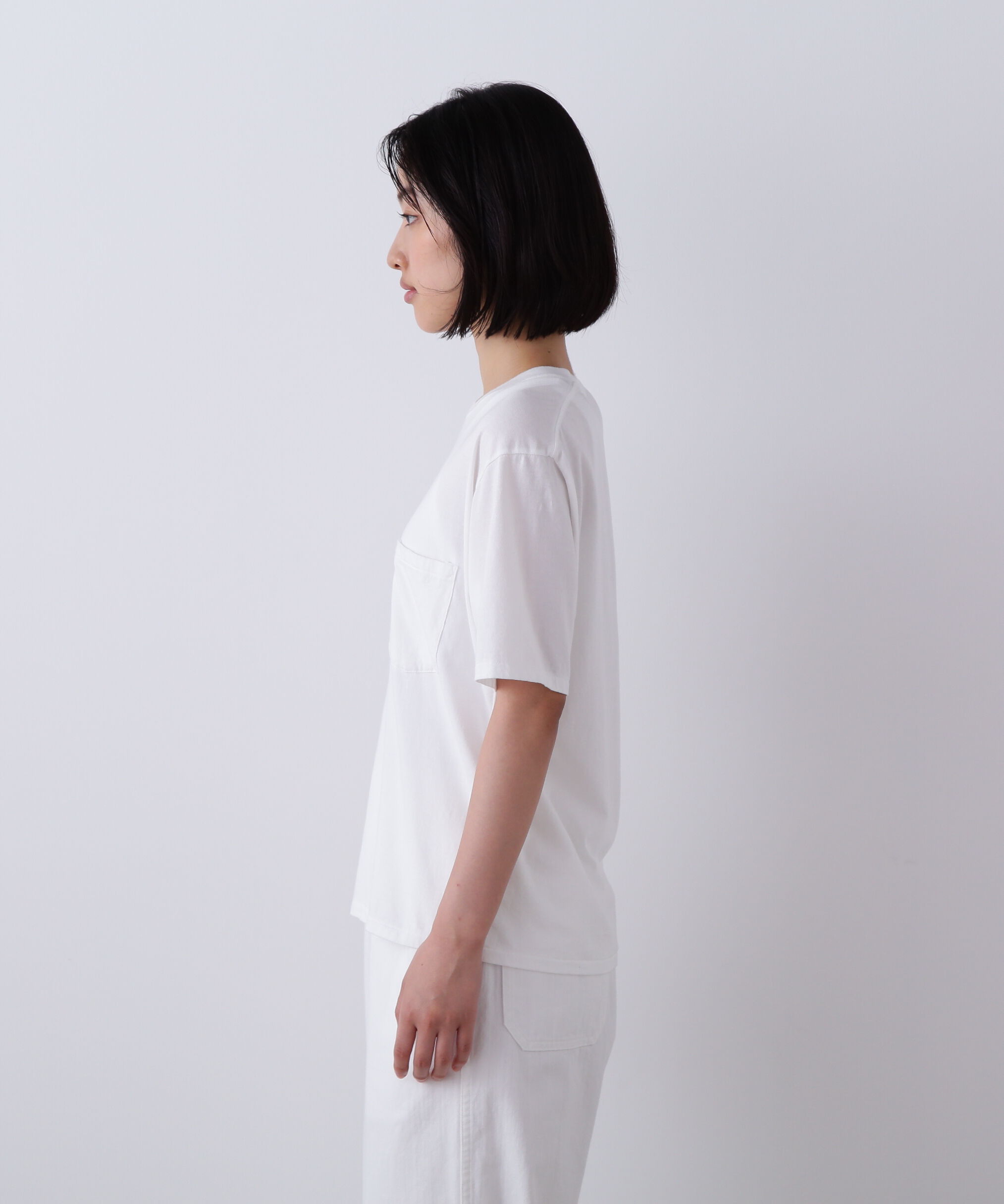YLEVE 「Ｙ / SOFT ORGANIC COTTON JERSEY SHORT SLEEVE T-SHIRT」|Tシャツ・カットソー|
