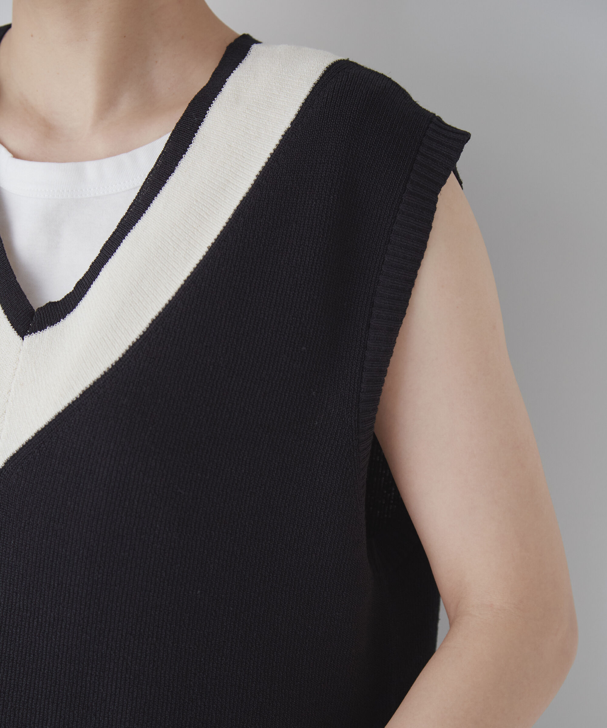  「◆バイカラーニット」|ニット・セーター|