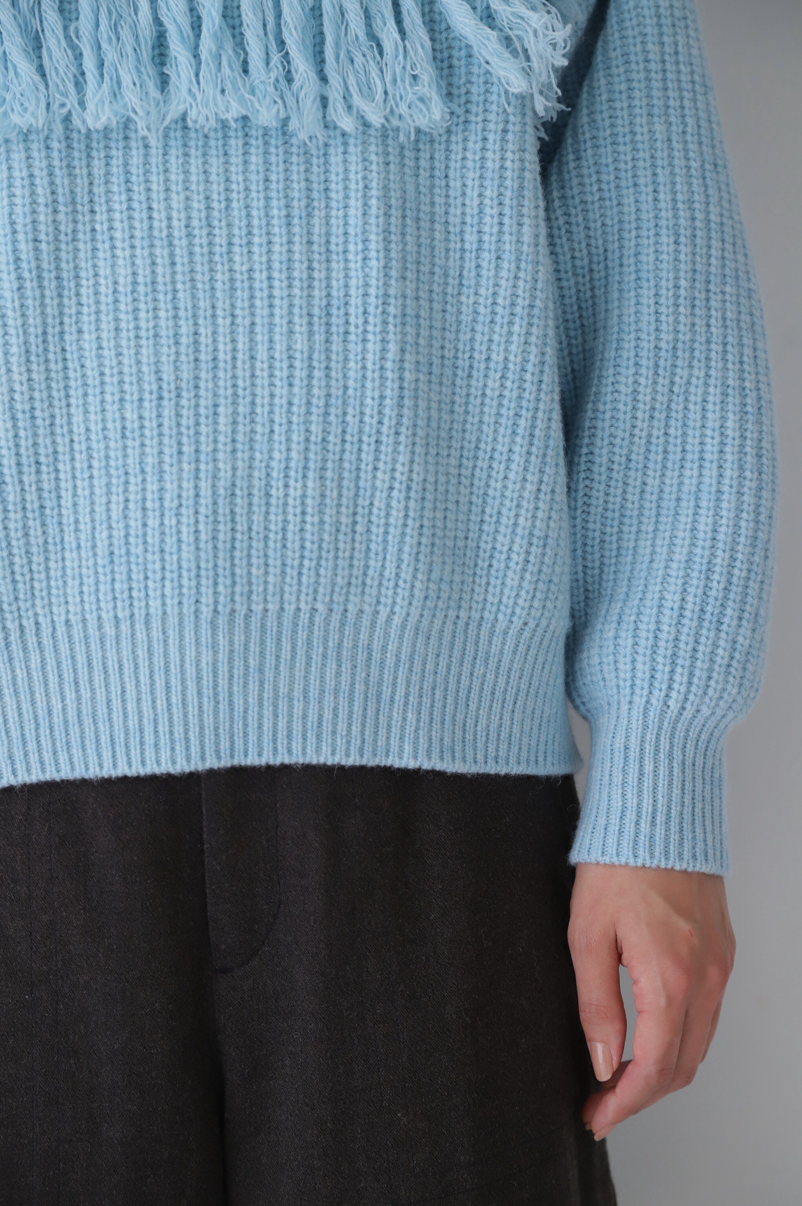  「◆フリンジニットプルオーバー」|ニット・セーター|