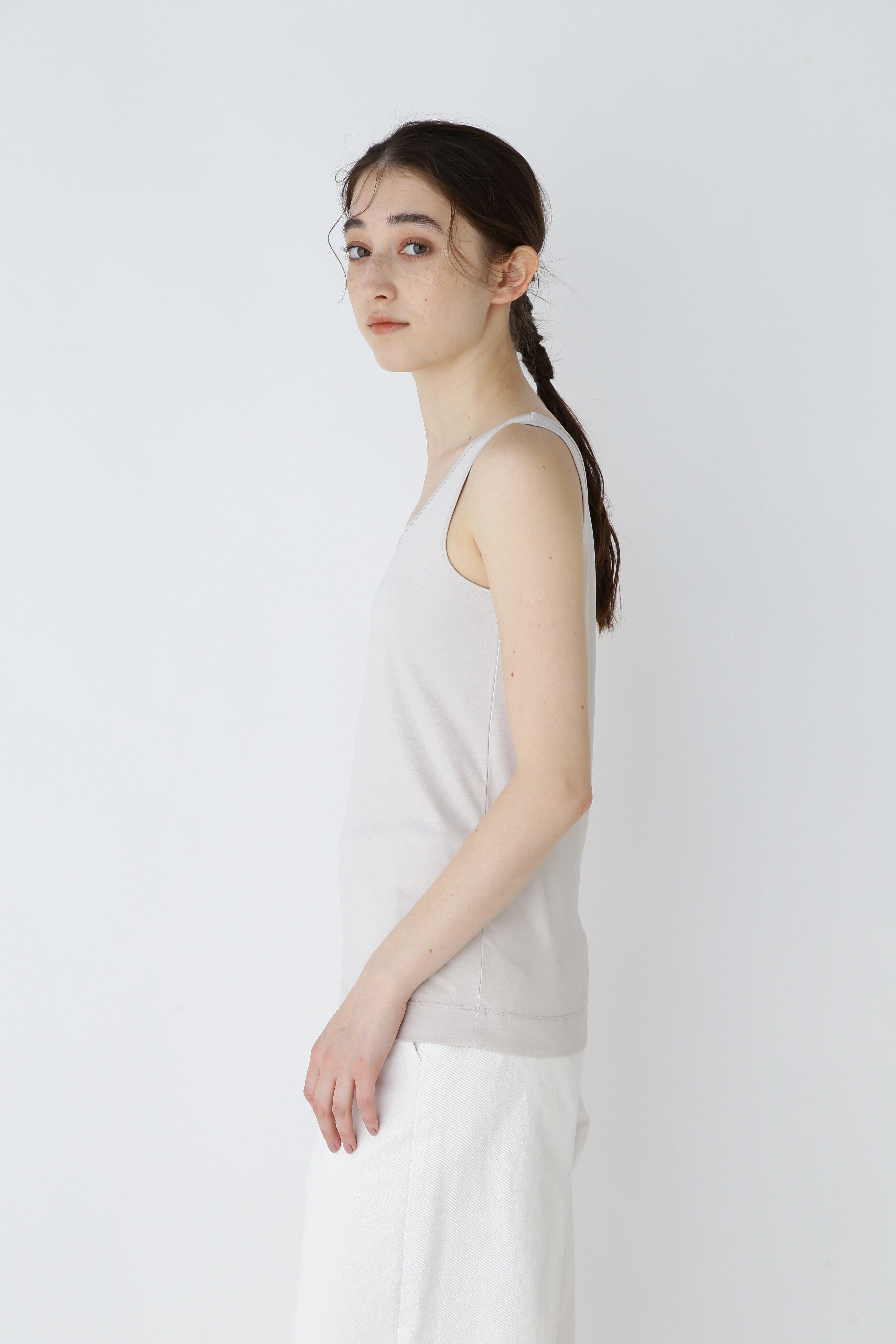  「◆オーガニックスムースタンクトップ」|Tシャツ・カットソー|